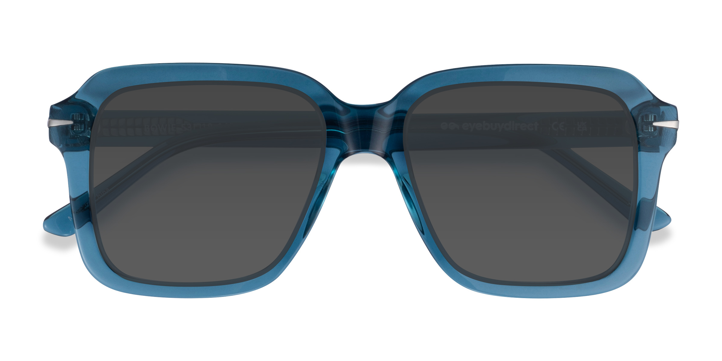 Crystal Blue Bowie -  Acétate Lunettes de soleil