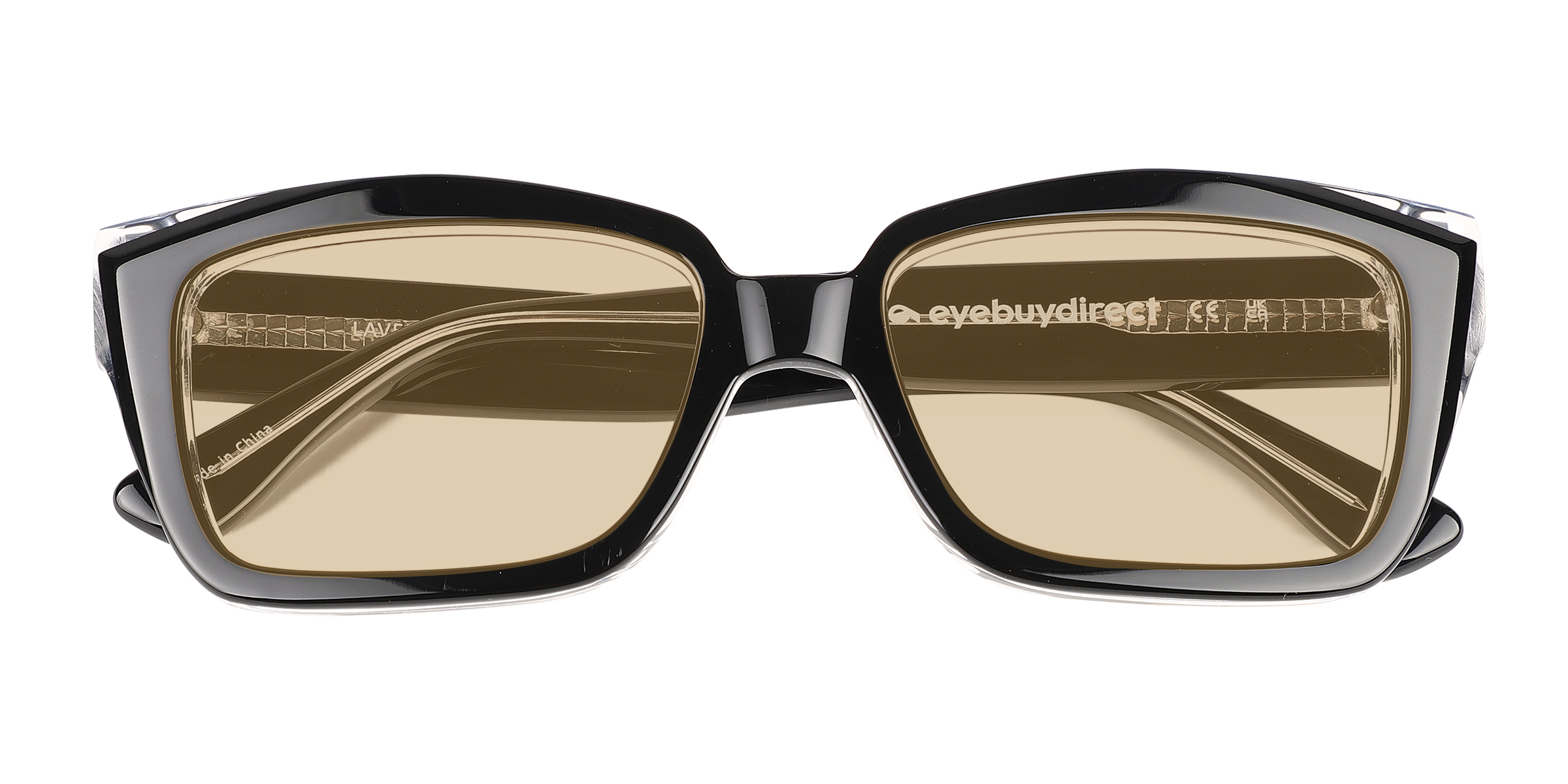 Black Crystal Lavendula -  Acetate Sunglasses