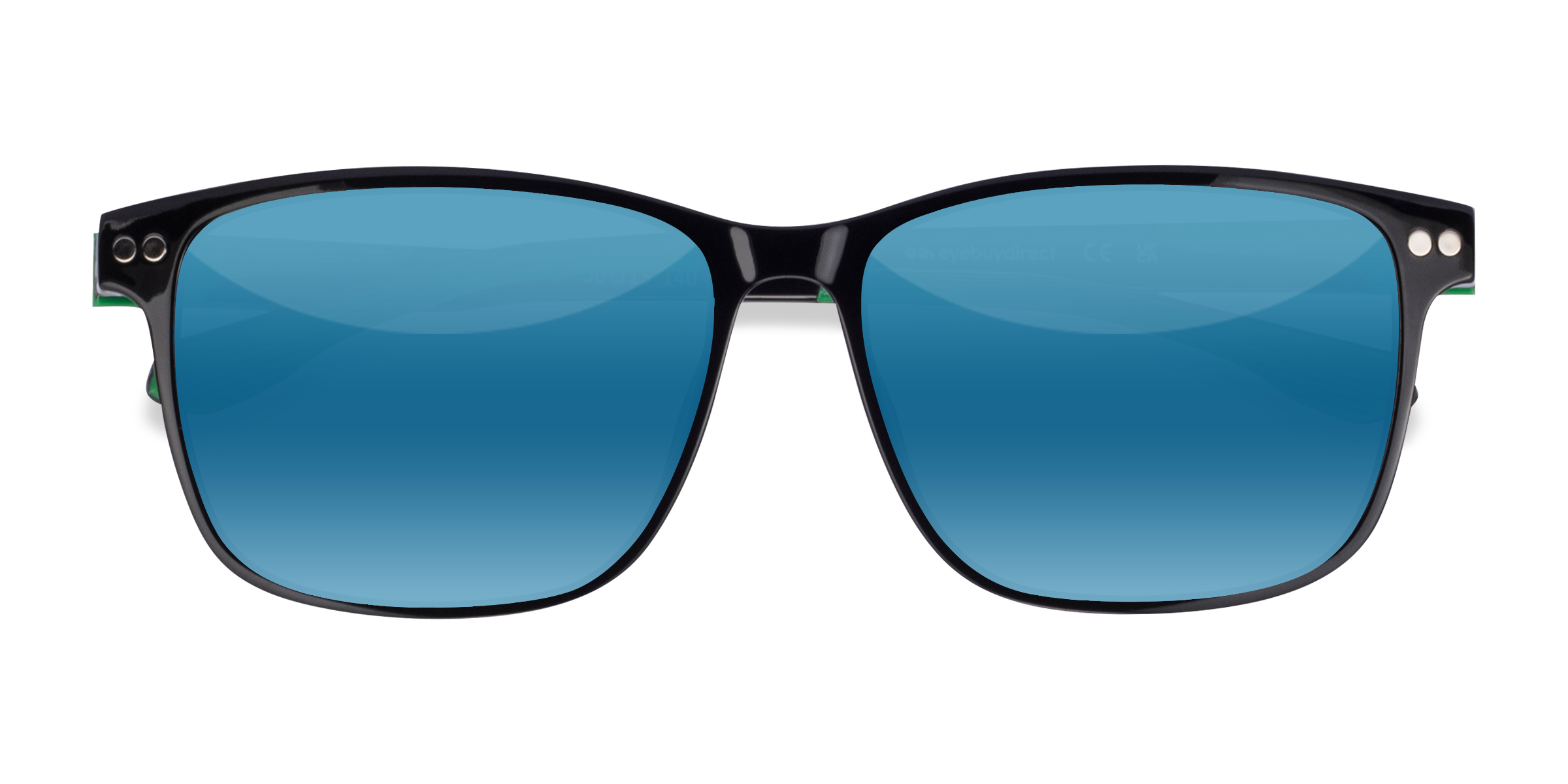 Shiny Black Verve -  Plastique Lunettes de soleil