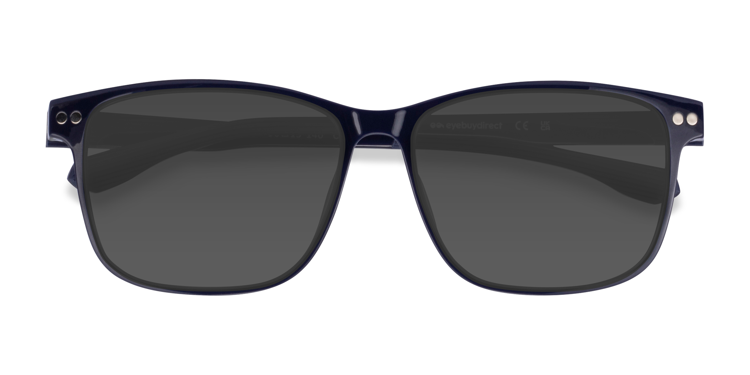 Shiny Navy Verve - Plastique Lunettes de soleil