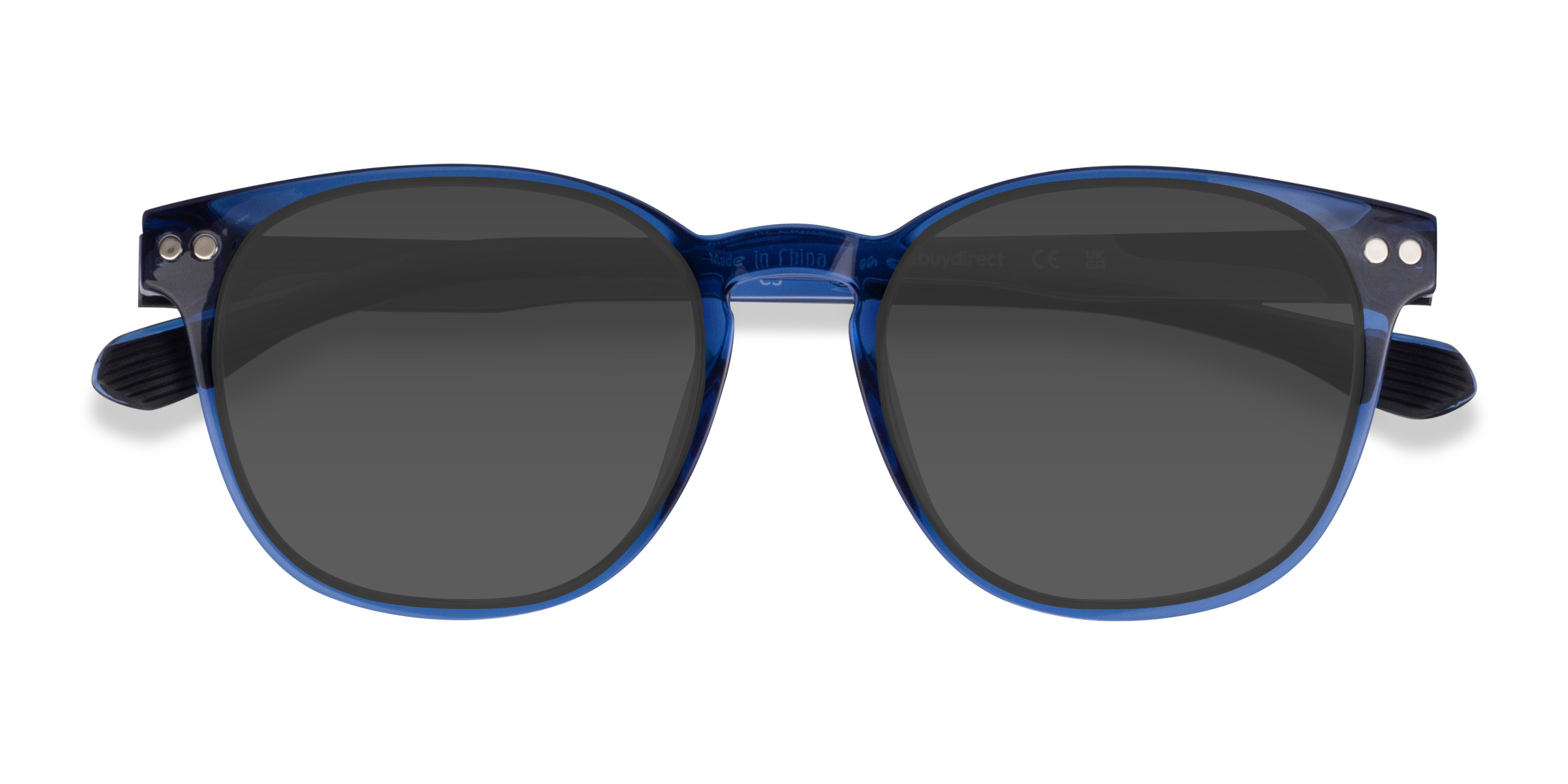 Shiny Crystal Blue Pep -  Plastique Lunettes de soleil