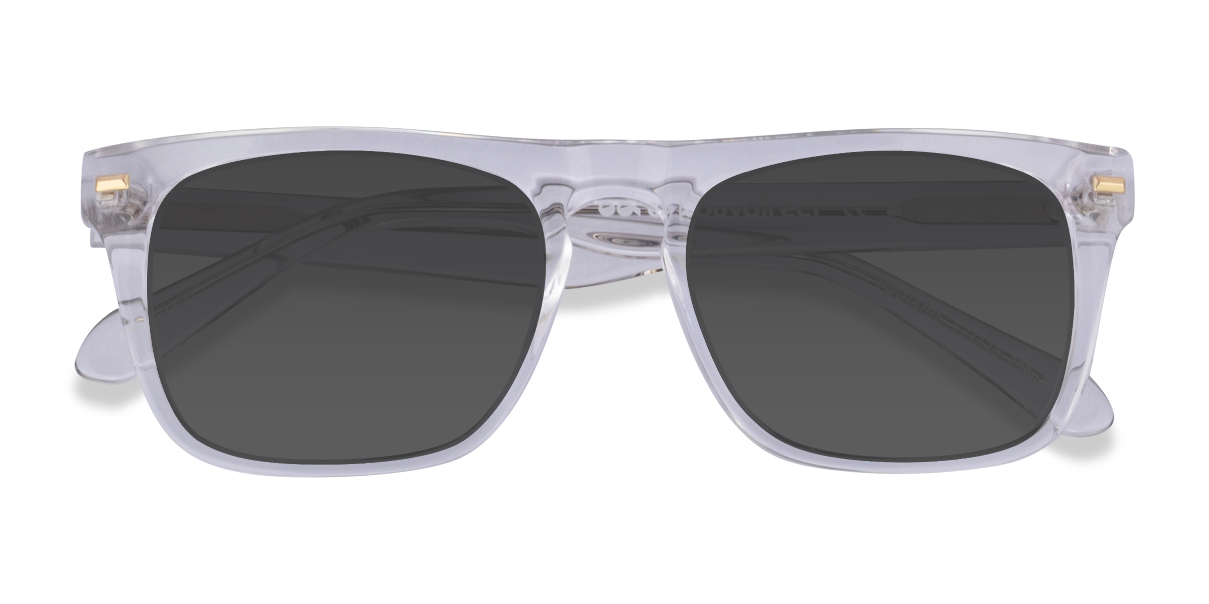 Clear Poolside -  Acetate Sunglasses