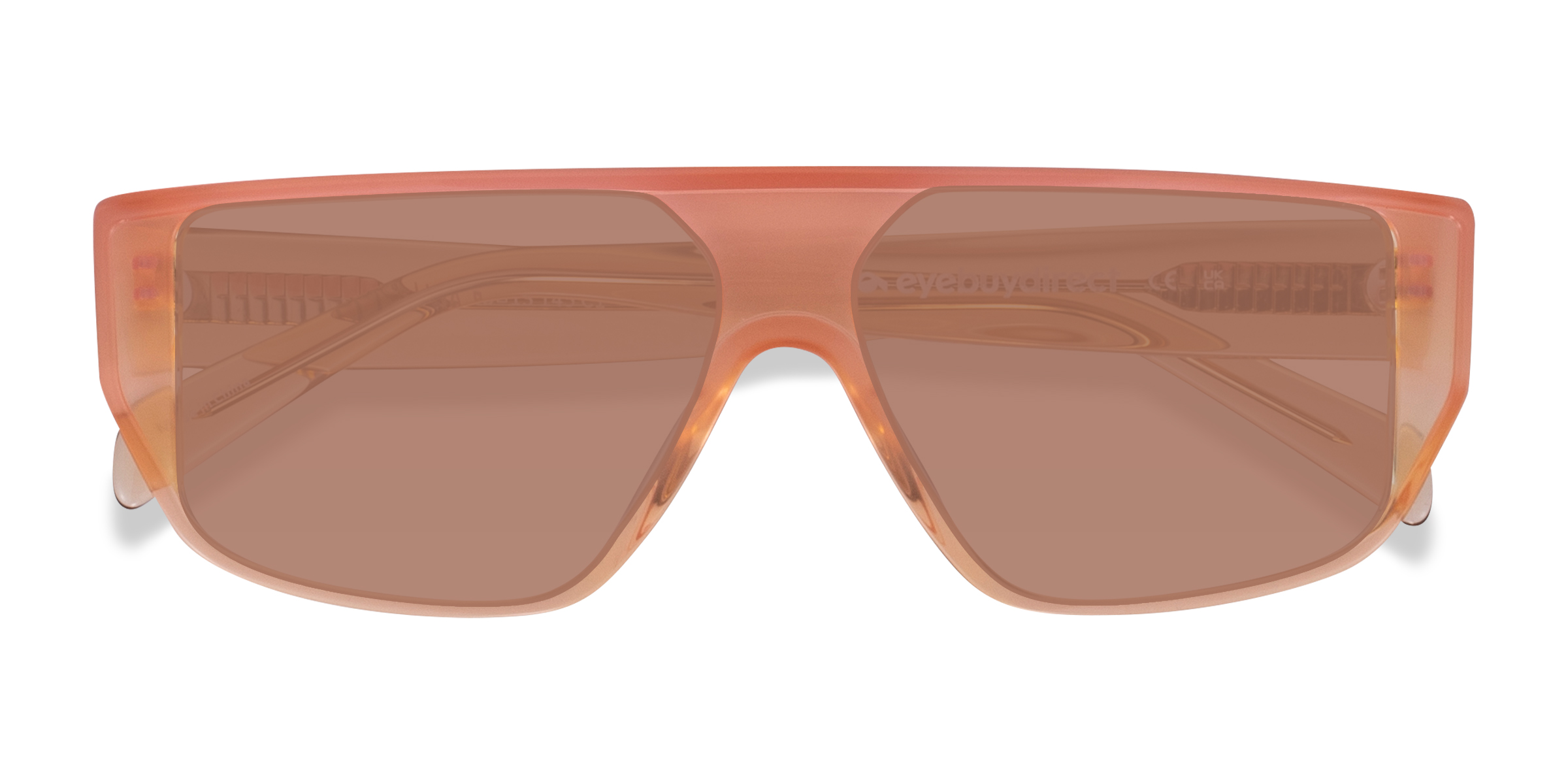 Gradient Orange Lina -  Acetate Sunglasses