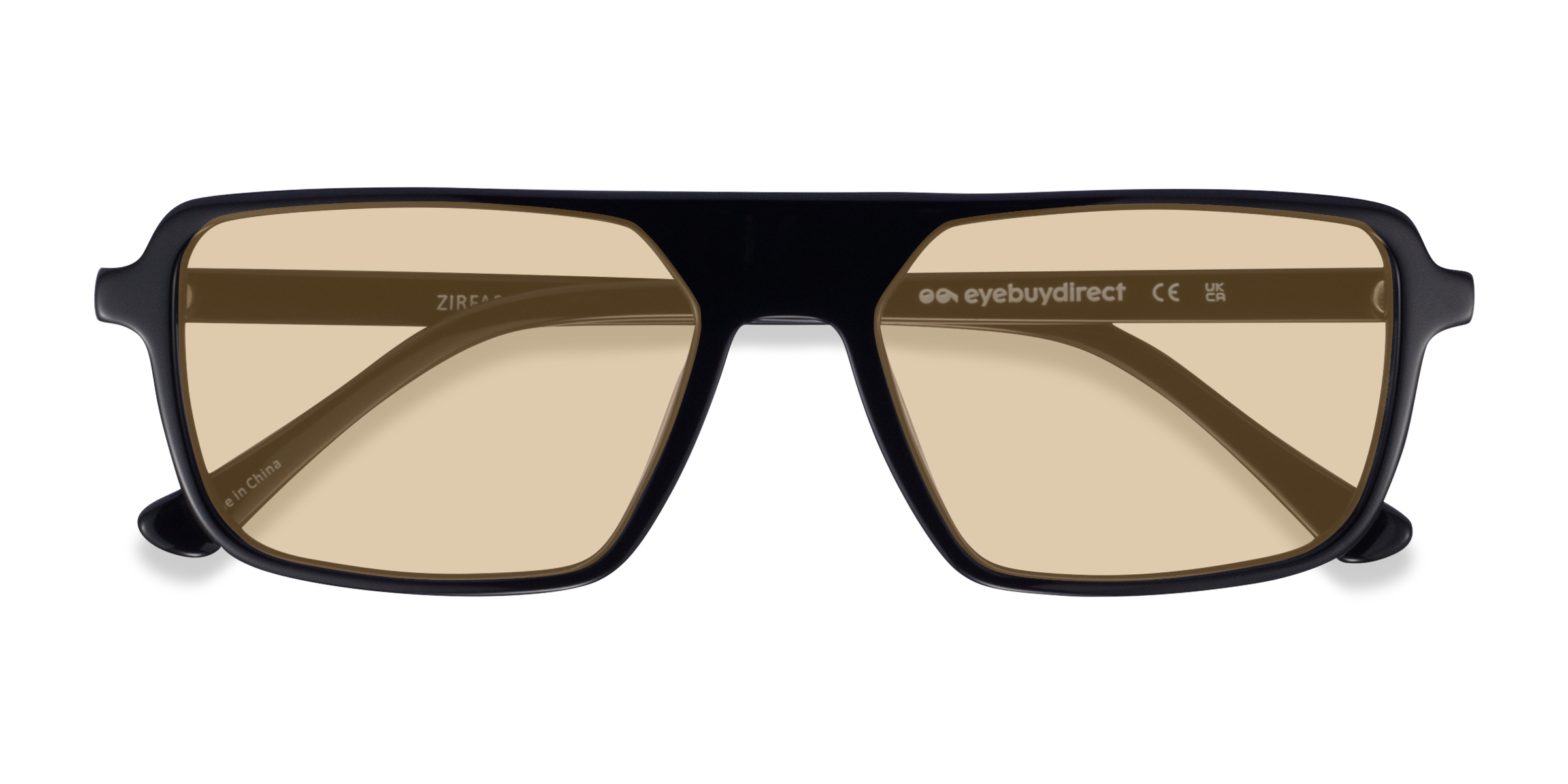 Black Zirfas -  Acetate Sunglasses