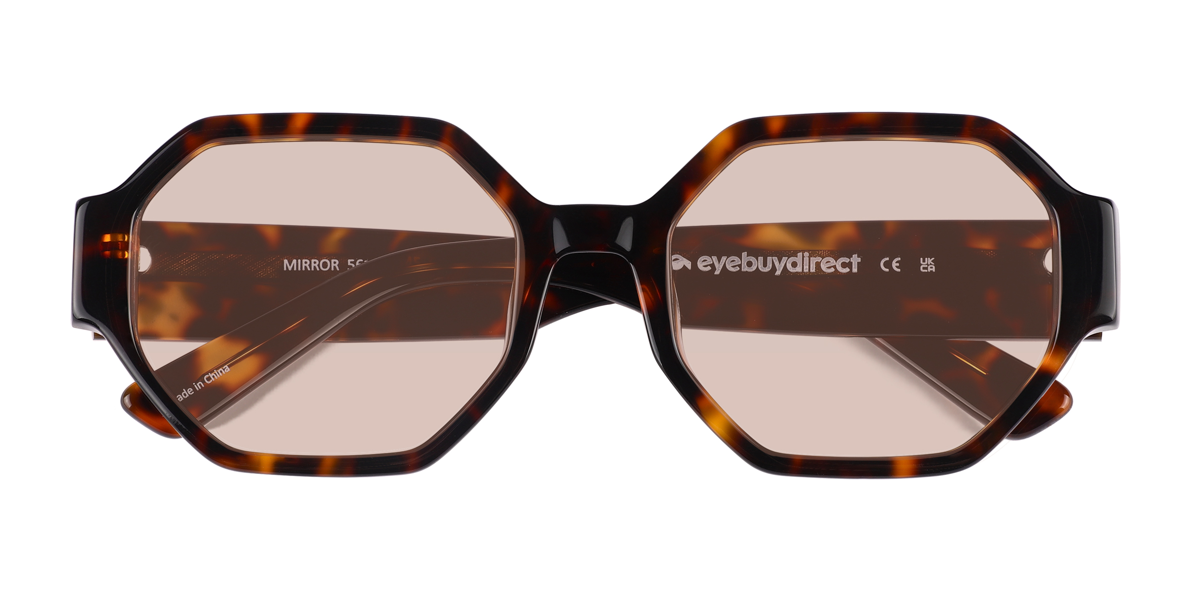 Tortoise Mirror -  Acetate Sunglasses