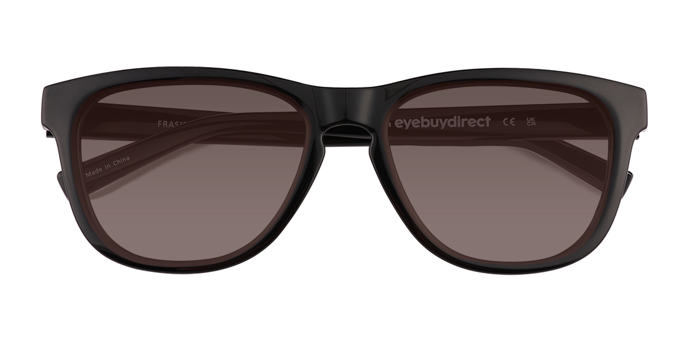 Shiny Black Frasier -  Eco-friendly Sunglasses