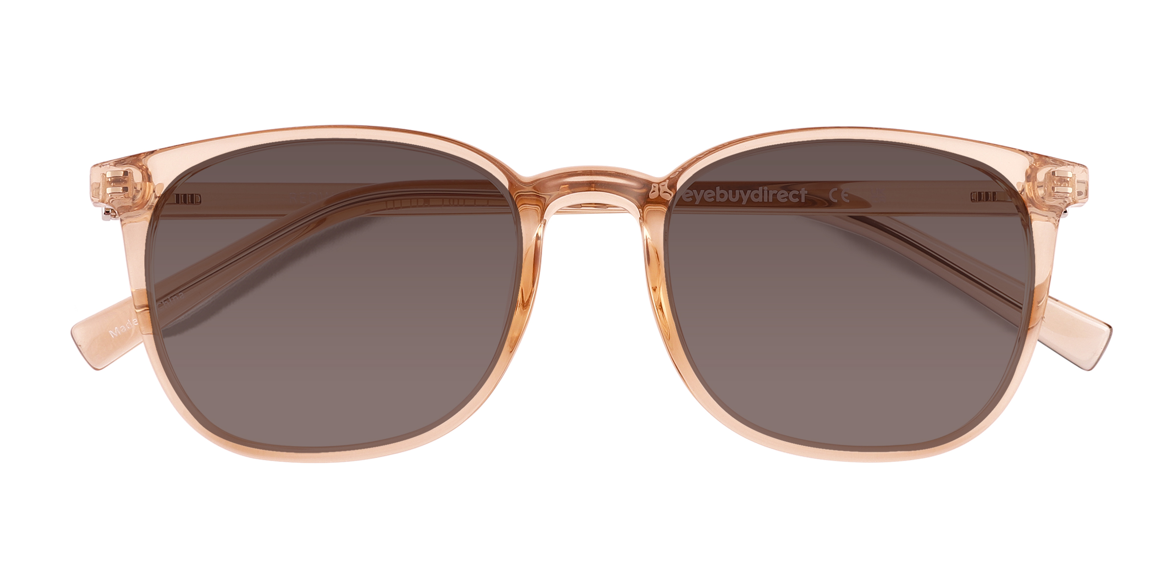 Crystal Light Brown  Redwood -  Eco-friendly Lunettes de soleil