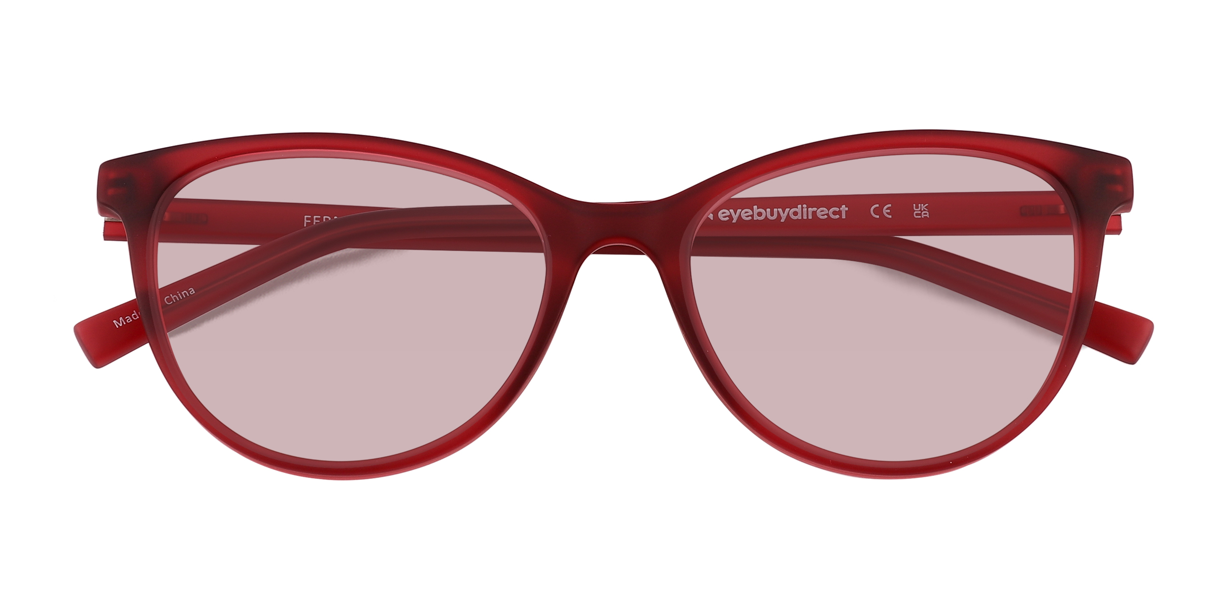 Matte Raspberry Fern -  Eco-friendly Lunettes de soleil