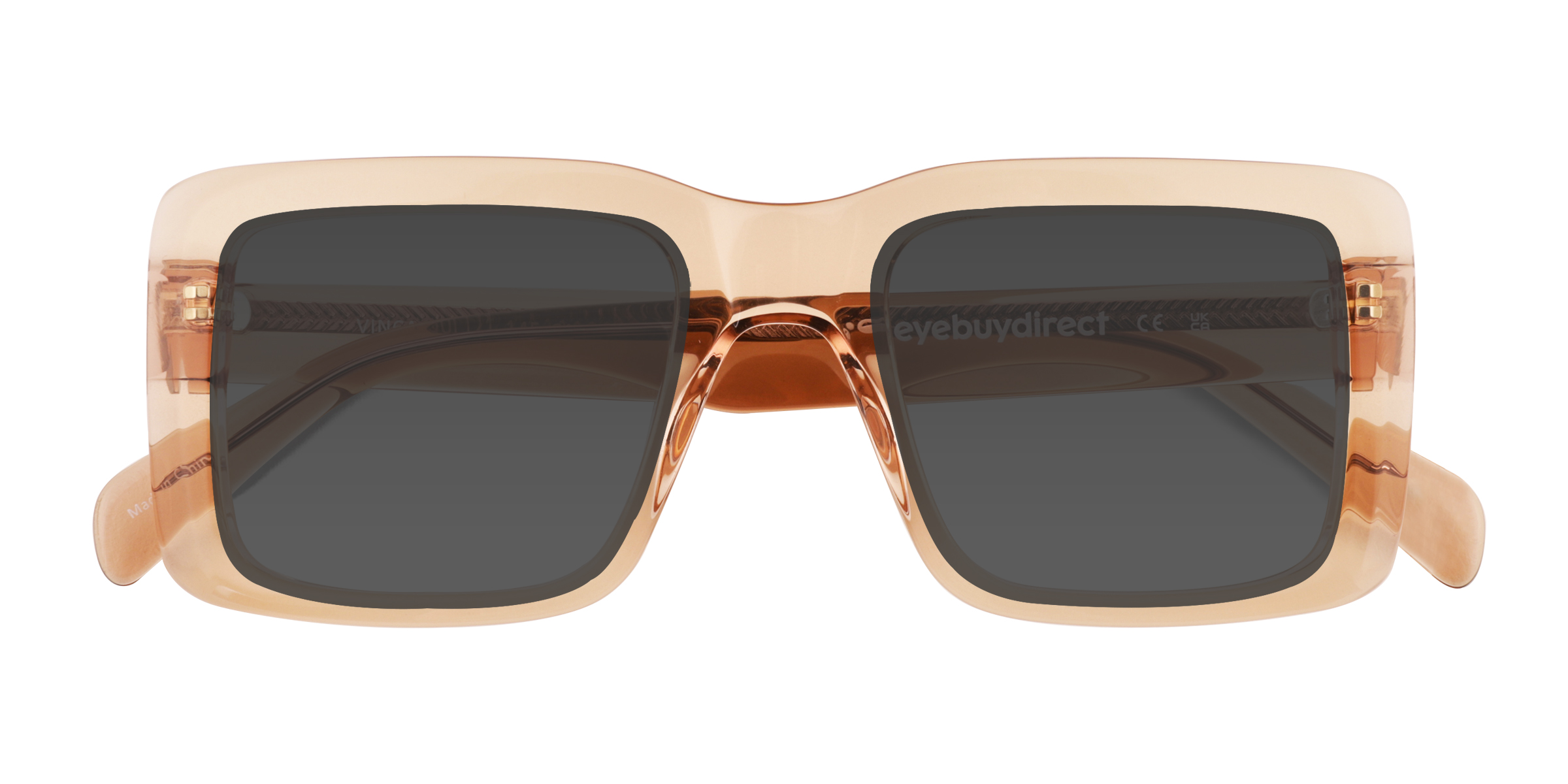 Crystal Brown Vinca -  Acetate Sunglasses
