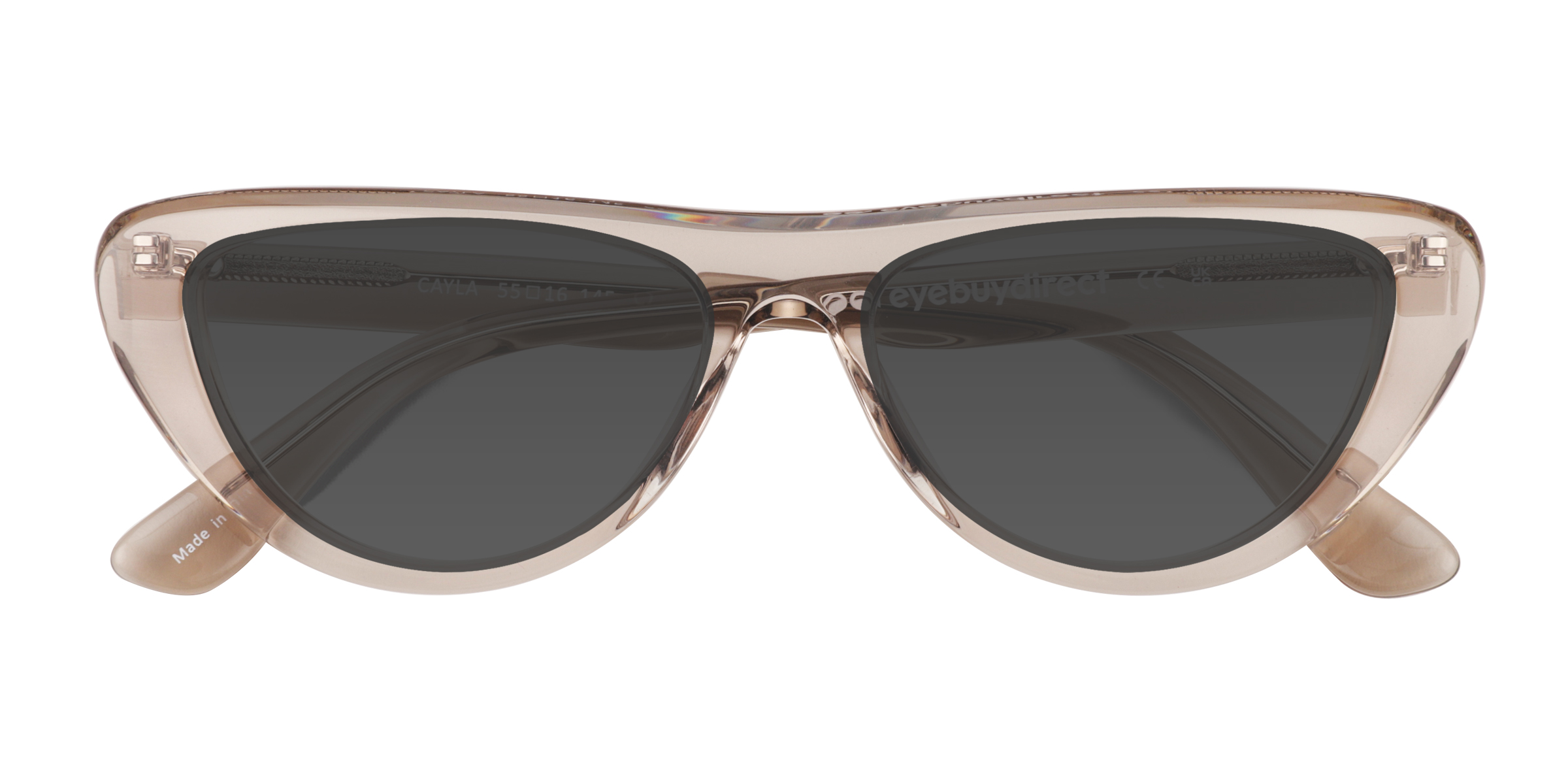 Crystal Gray  Cayla -  Acetate Sunglasses