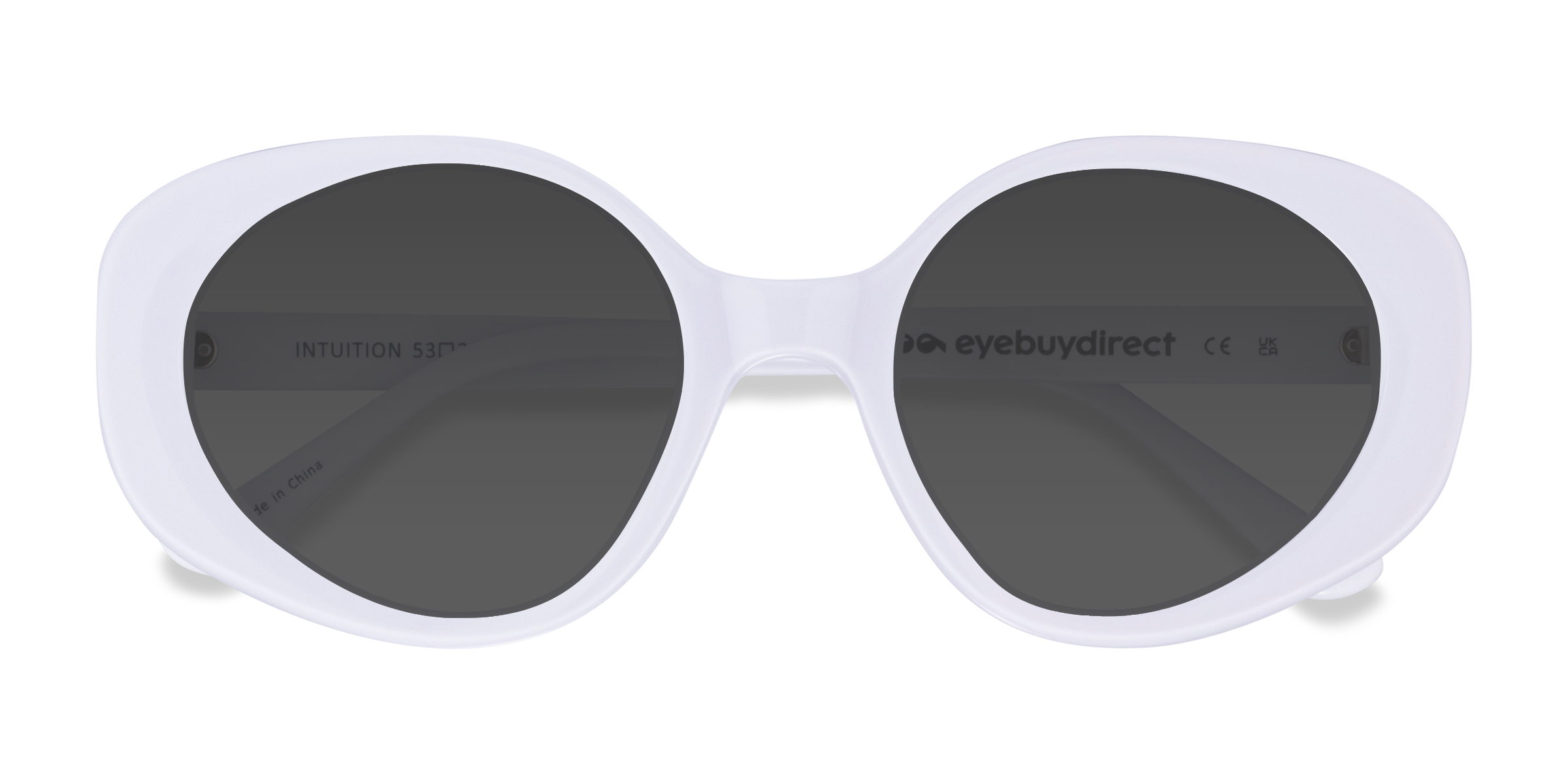 White Intuition -  Acetate Sunglasses