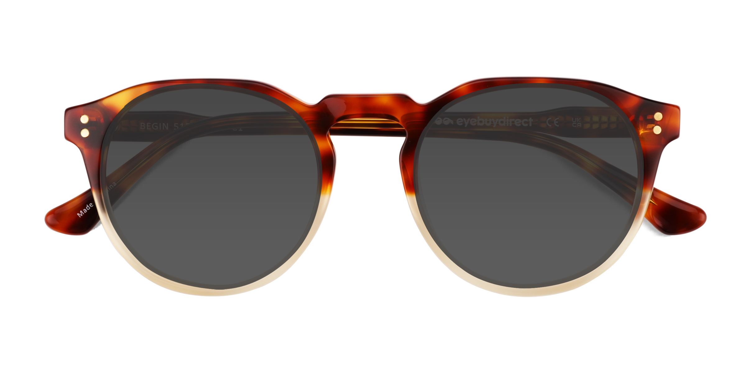 Gradient Tortoise Begin -  Acetate Sunglasses