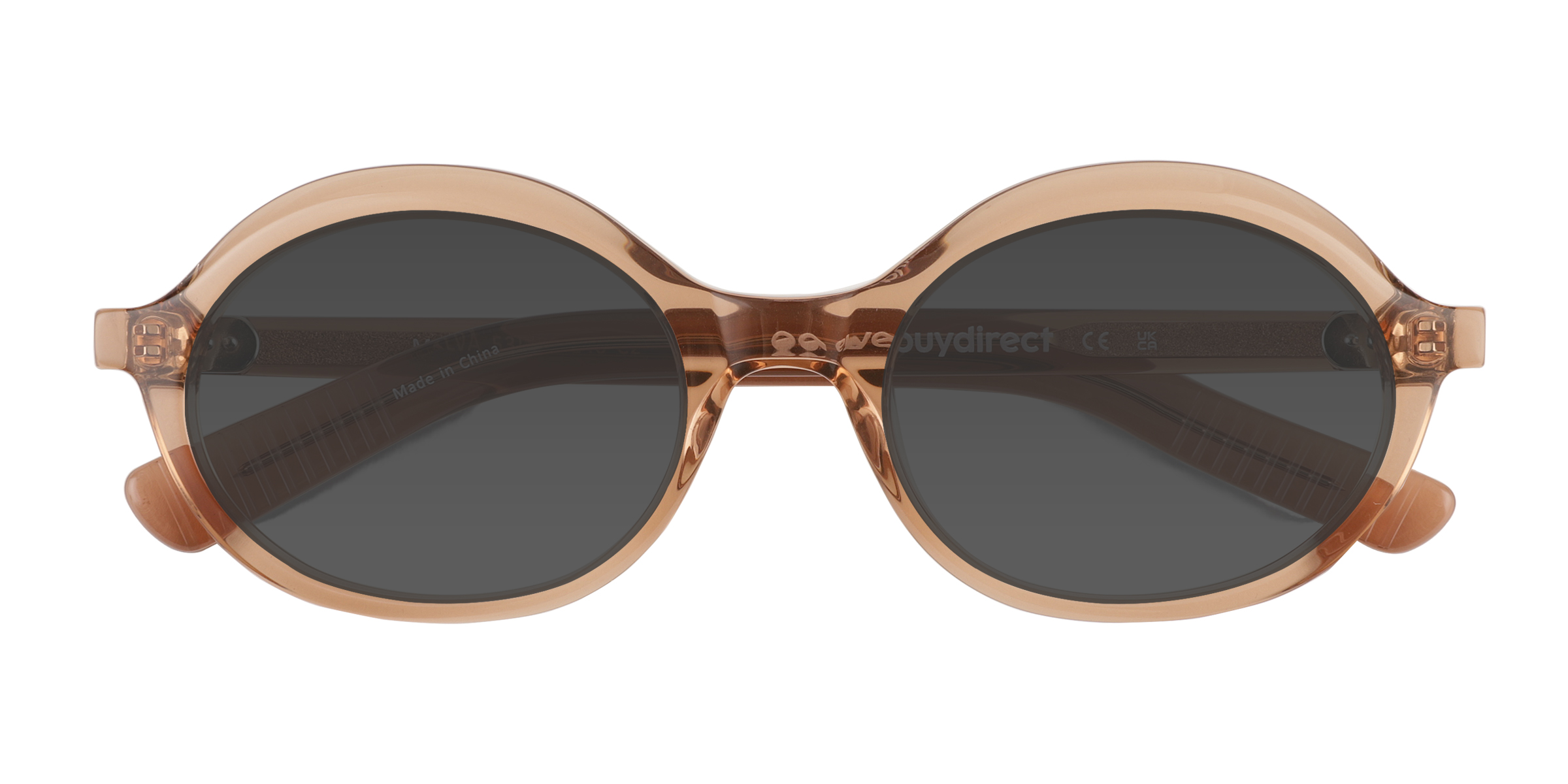 Clear Brown Melva -  Acétate Lunettes de soleil