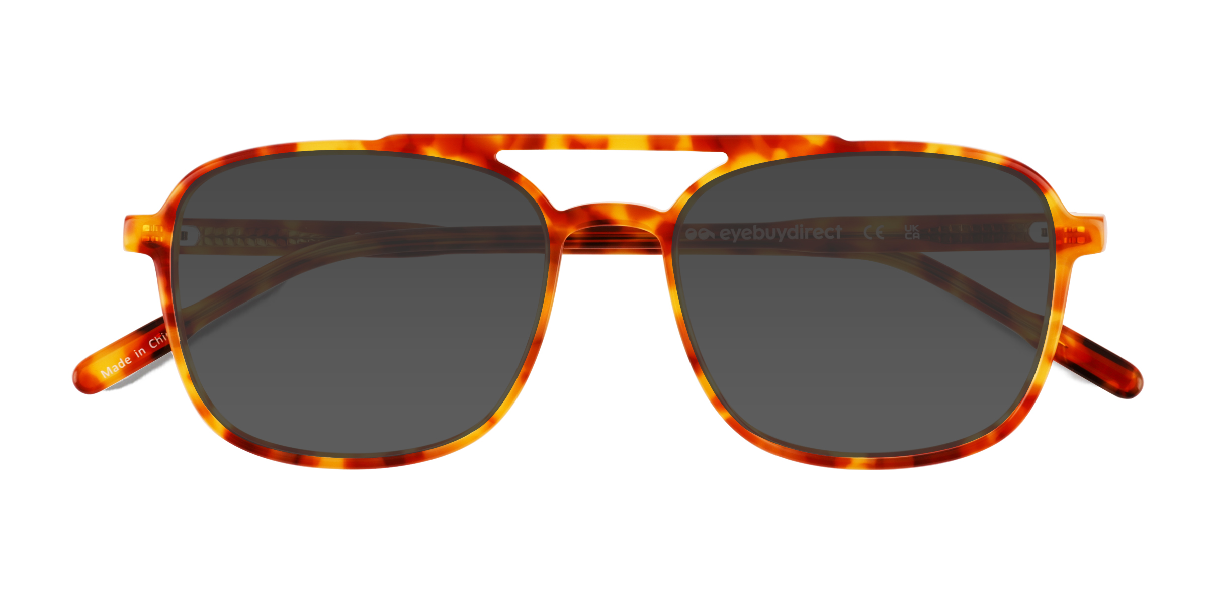 Orange Tortoise Cam -  Acétate Lunettes de soleil