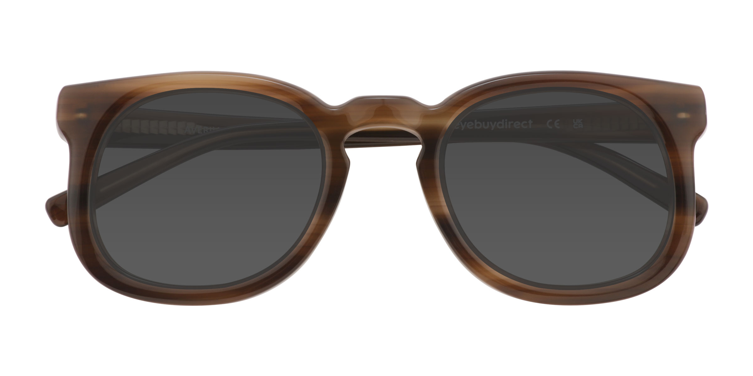 Striped Brown Averill -  Acétate Lunettes de soleil