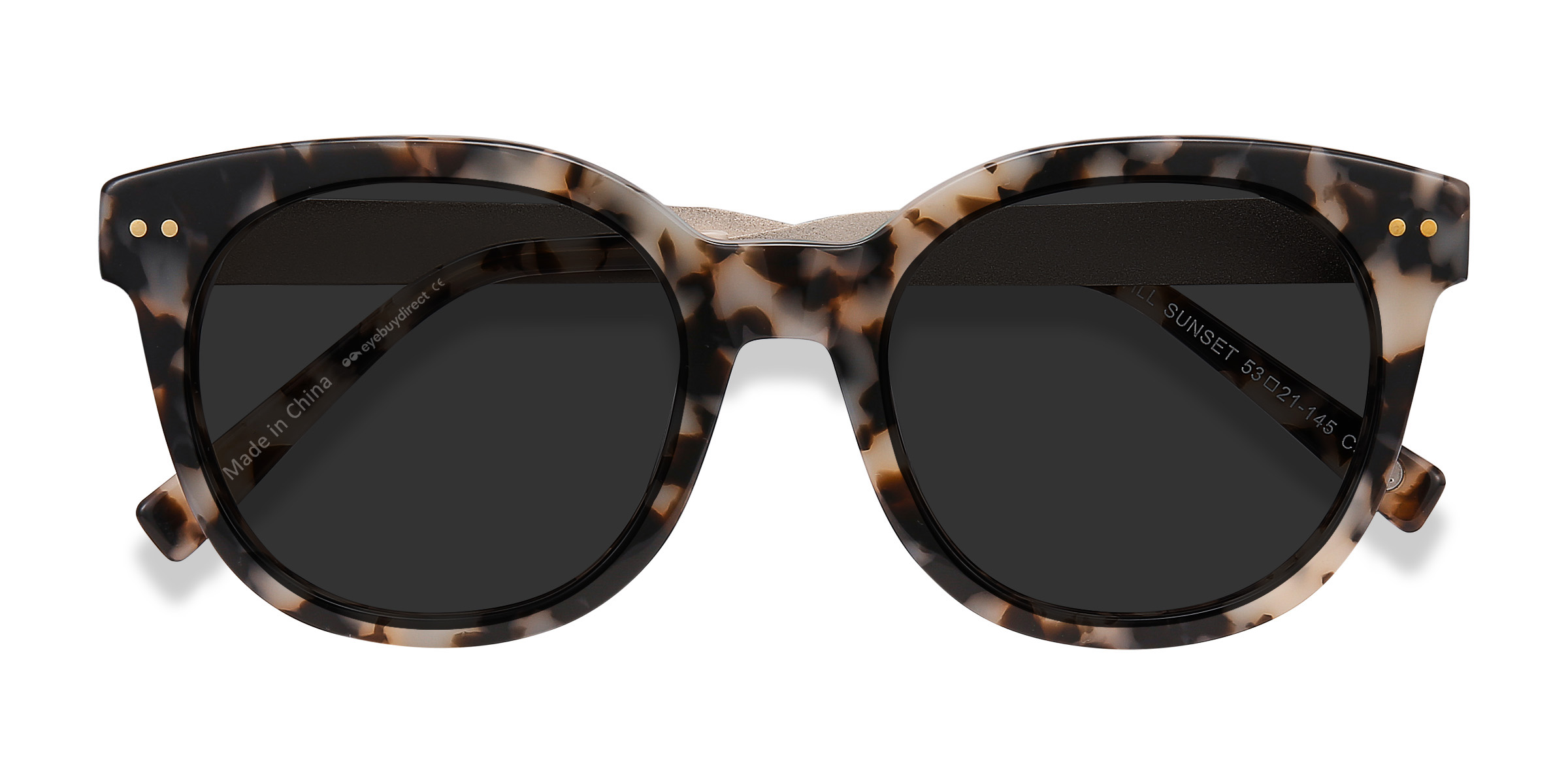 Tortoise Till Sunset -  Acetate-metal Sunglasses