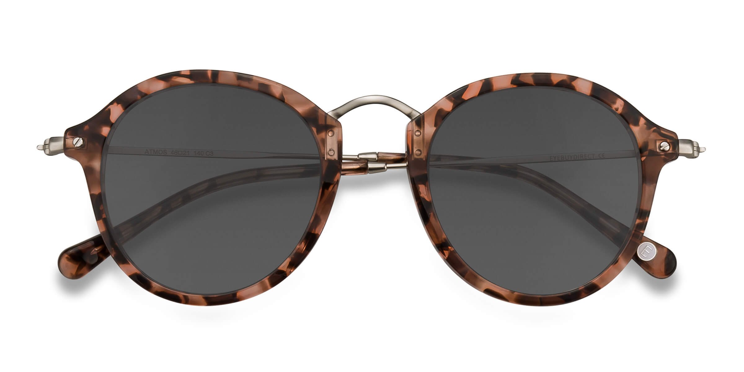 Brown Floral Atmos -  Acétate Lunettes de soleil