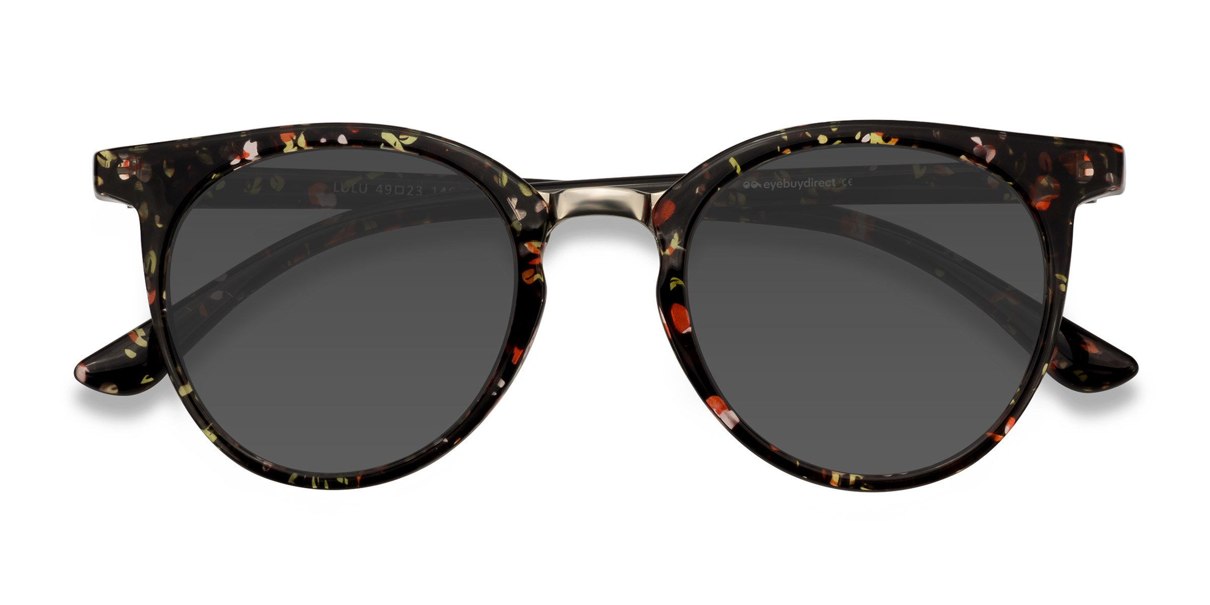Floral Lulu -  Plastic-metal Sunglasses