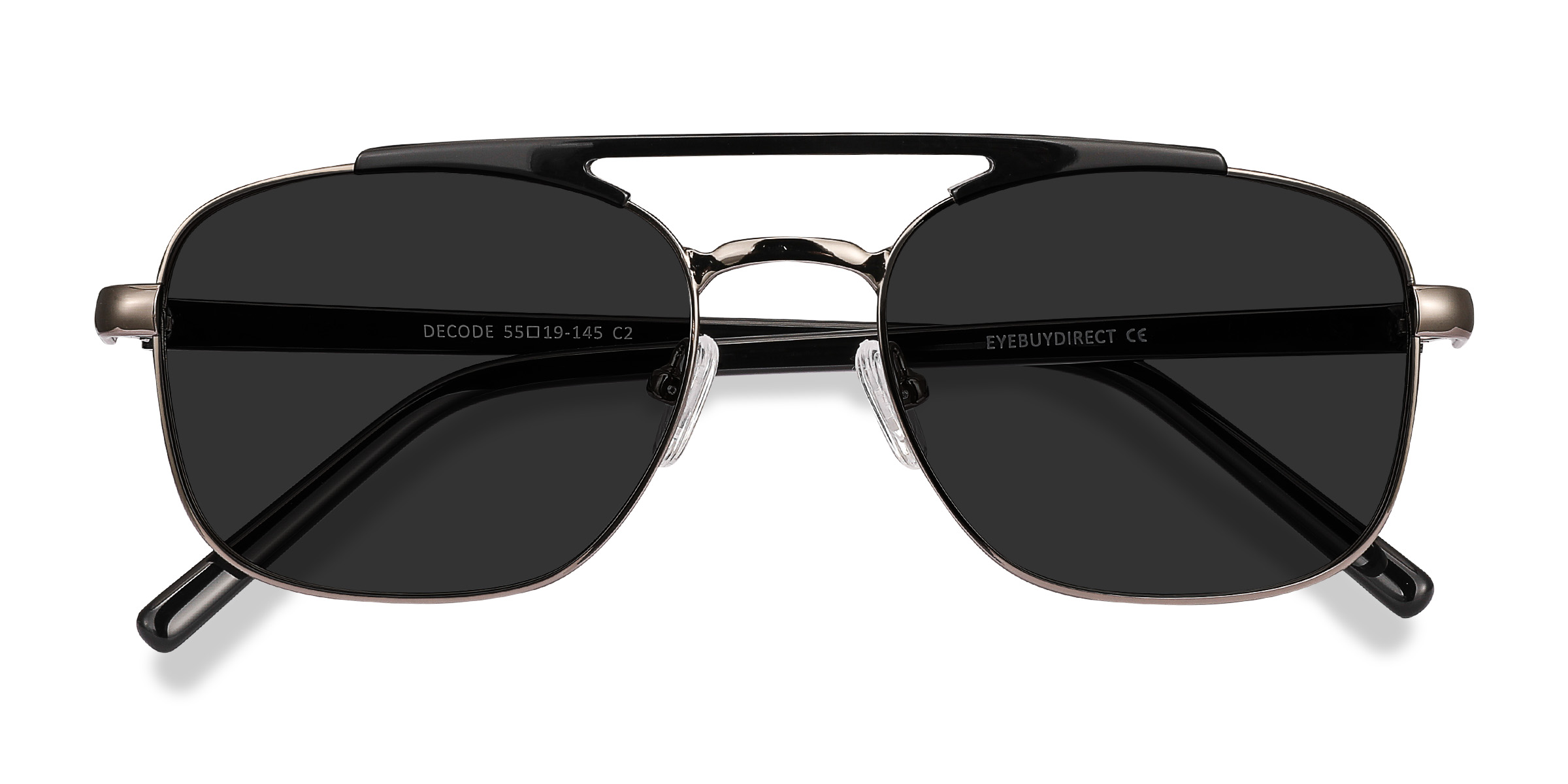 Black Gunmetal Decode -  Acetate-metal Lunettes de soleil