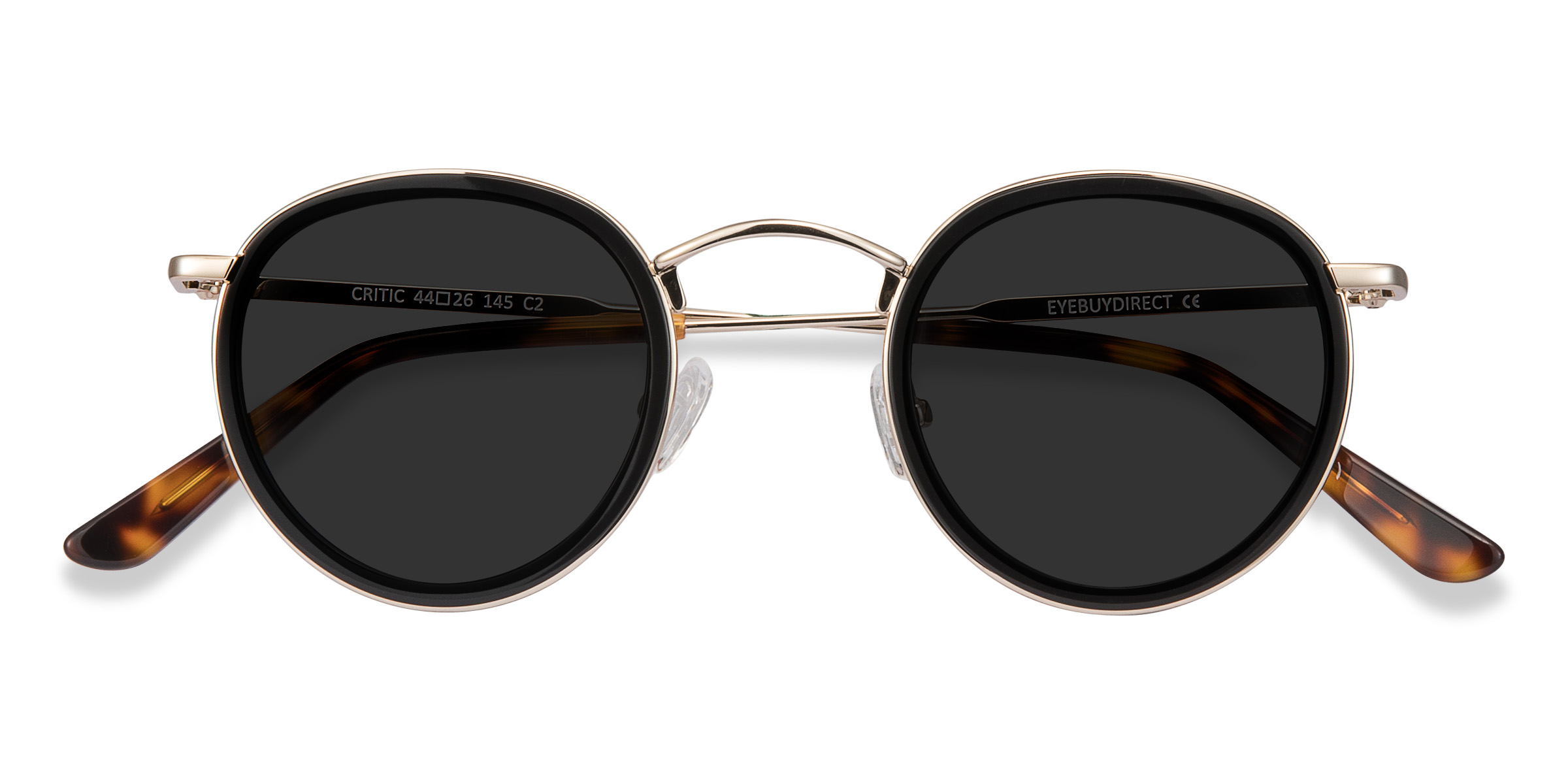 Black Critic -  Acetate-metal Sunglasses
