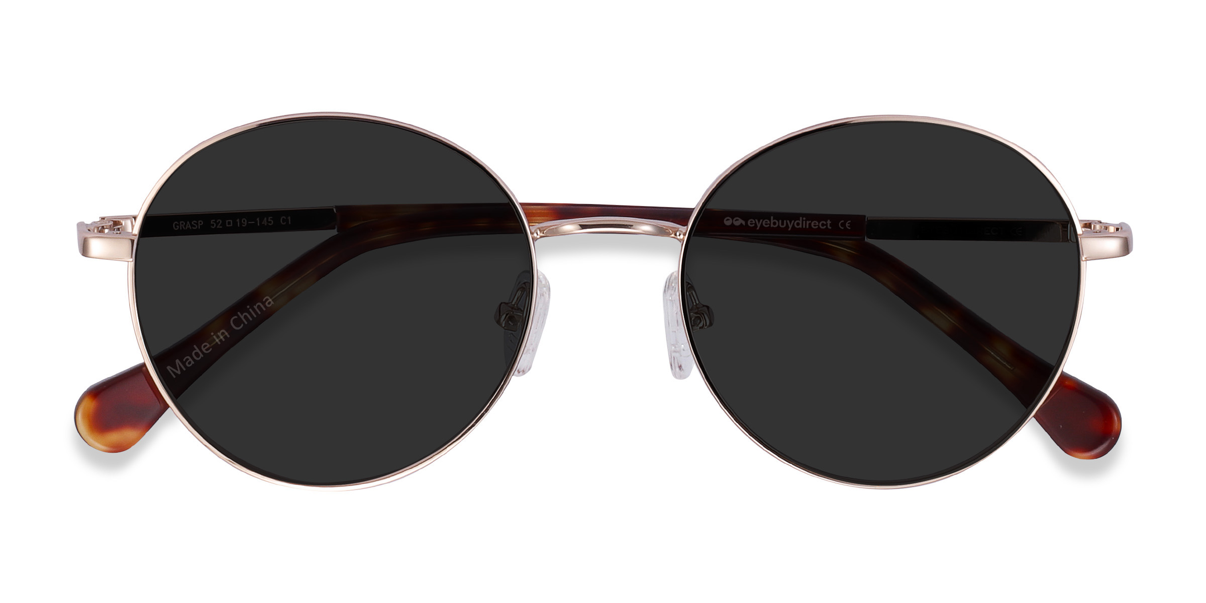 Gold Grasp -  Acetate-metal Sunglasses