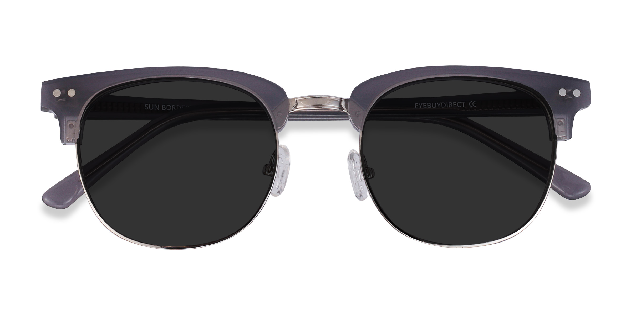 Gray Sun Borderline -  Acetate Sunglasses