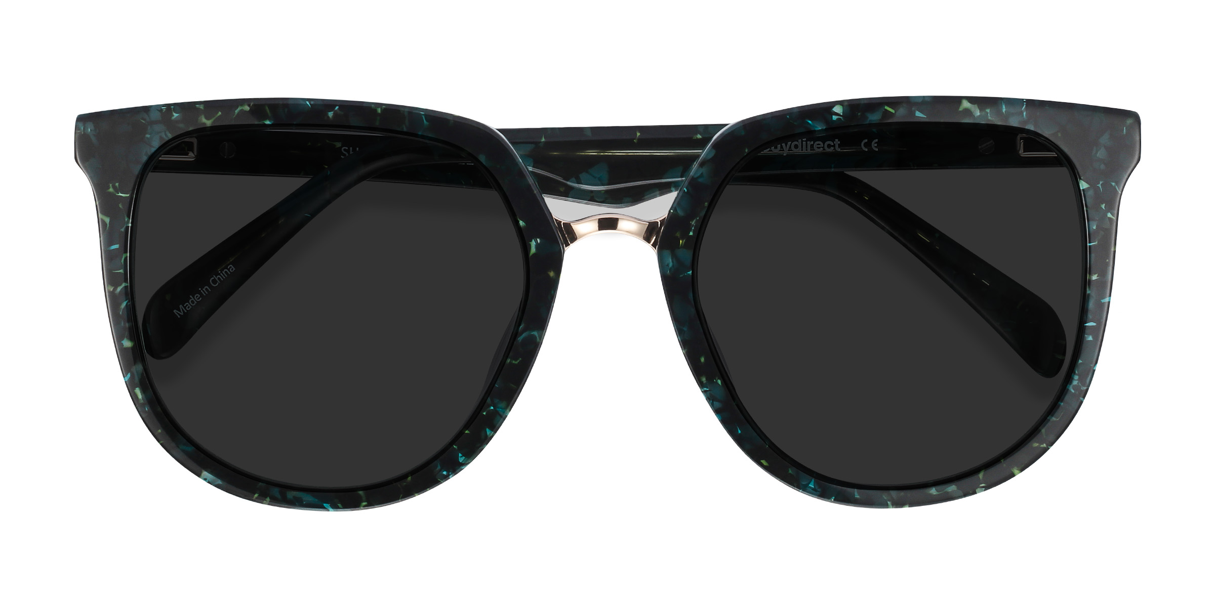 Green Floral Shannon -  Acétate Lunettes de soleil