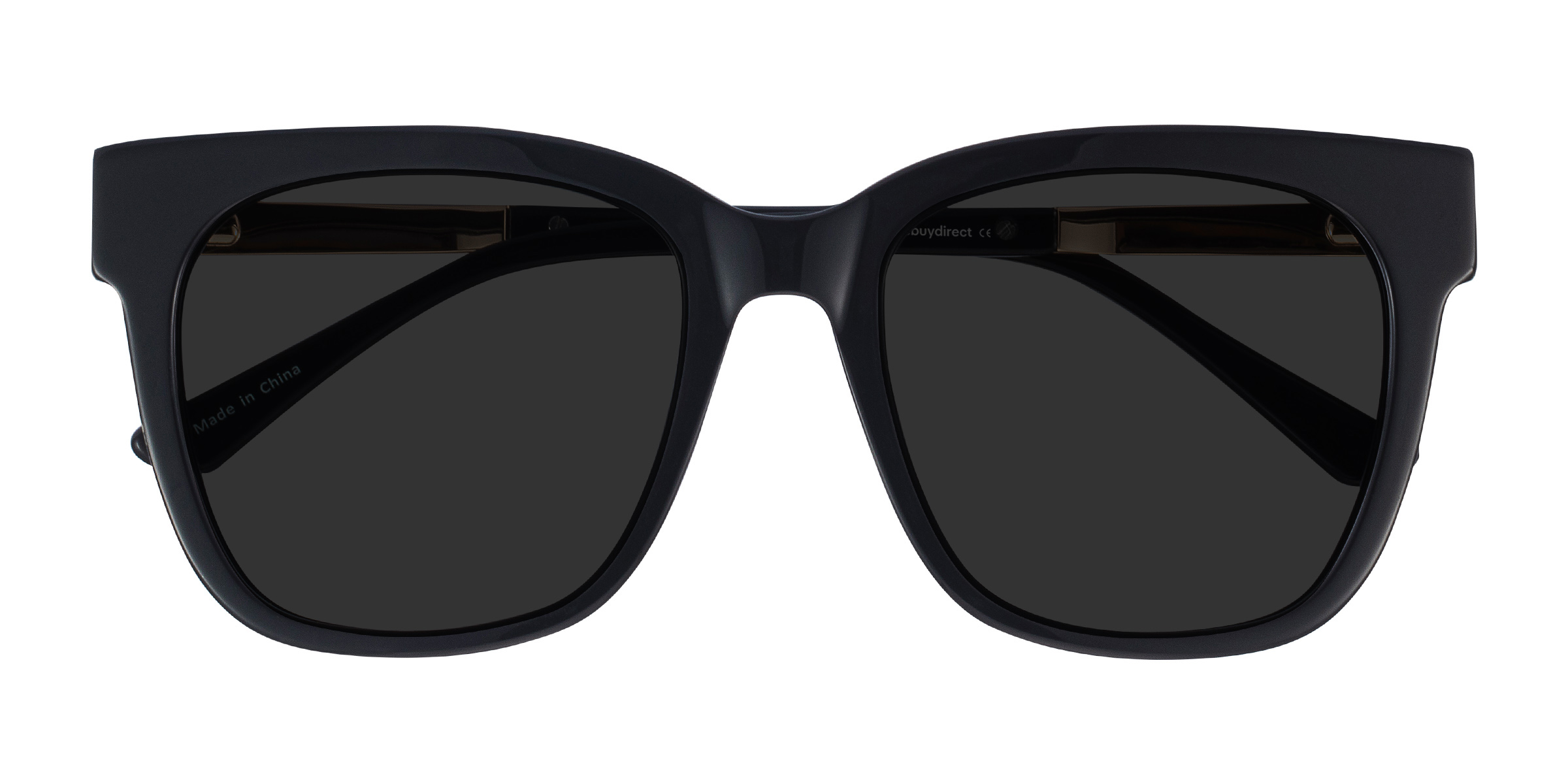 Black Erica -  Acetate-metal Sunglasses