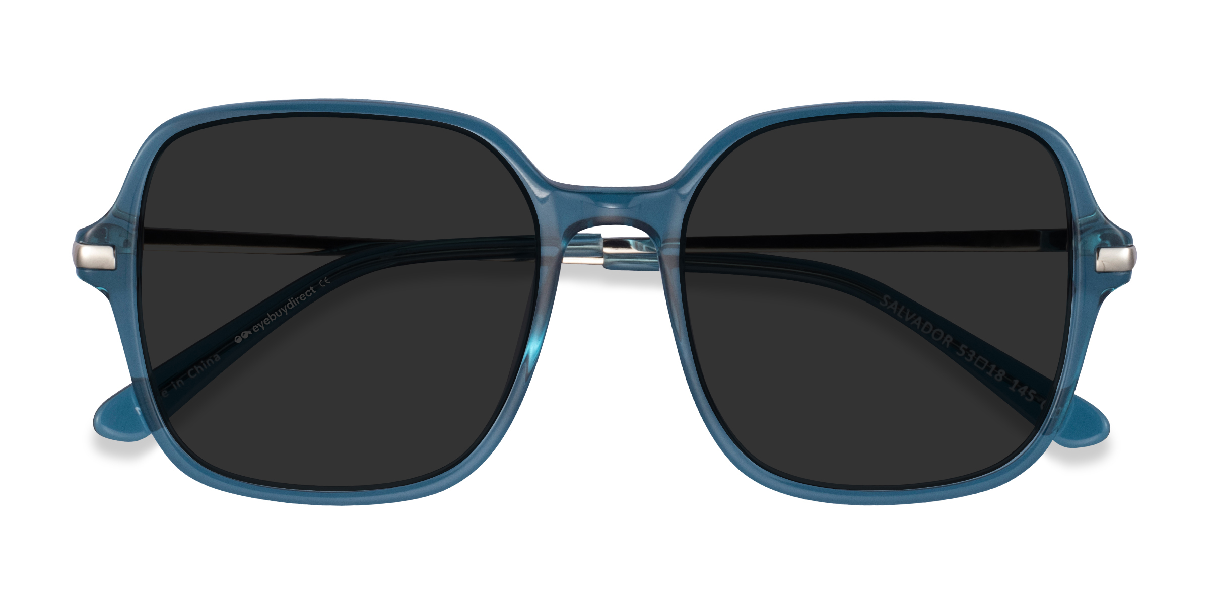 Teal Salvador -  Métal Lunettes de soleil