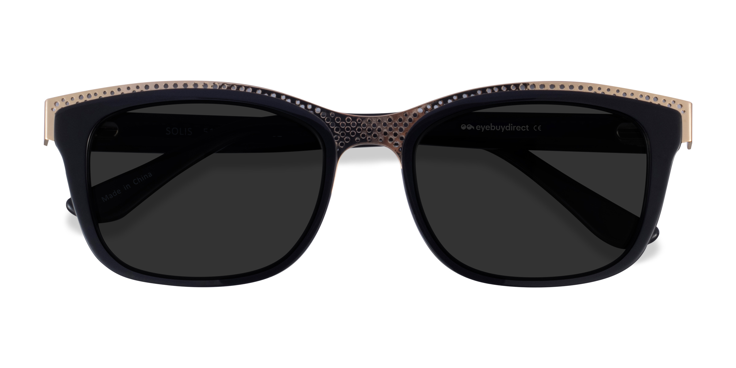 Black Gold Solis -  Acetate Sunglasses