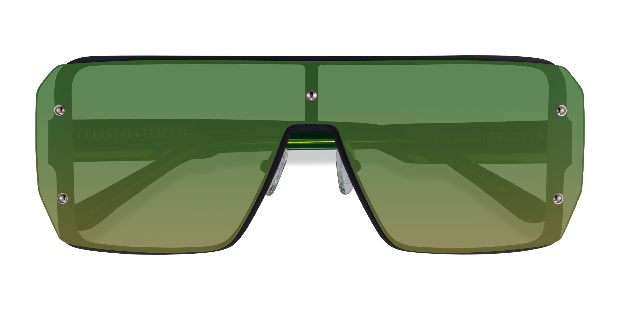 Black Green Bot -  Acétate Lunettes de soleil