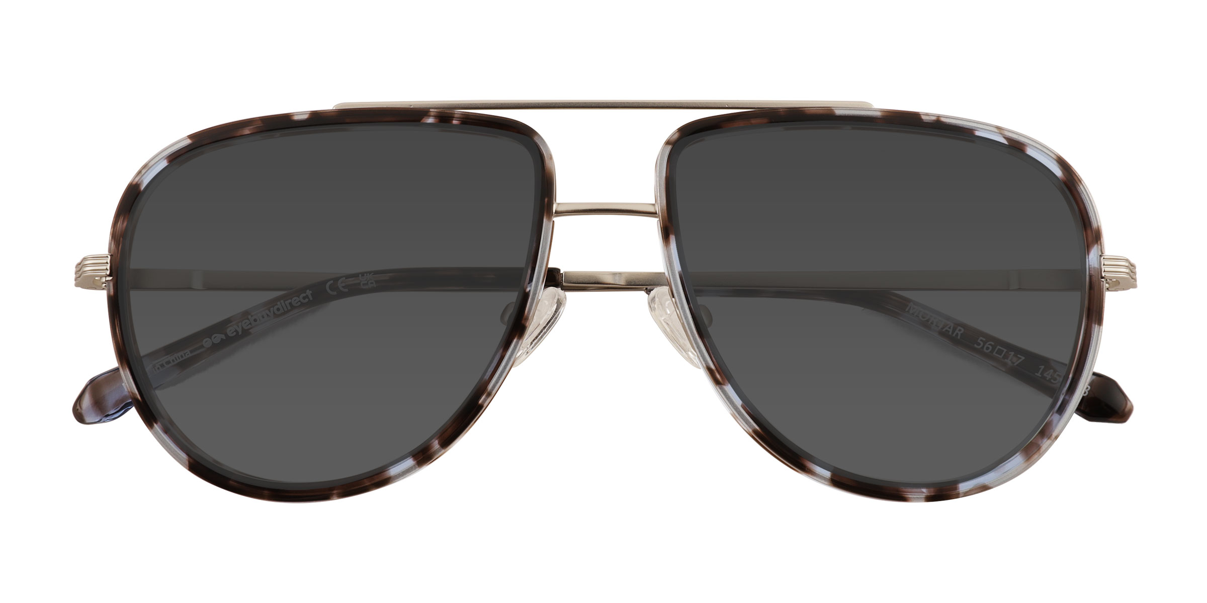 Tortoise Silver Mortar -  Acetate Sunglasses