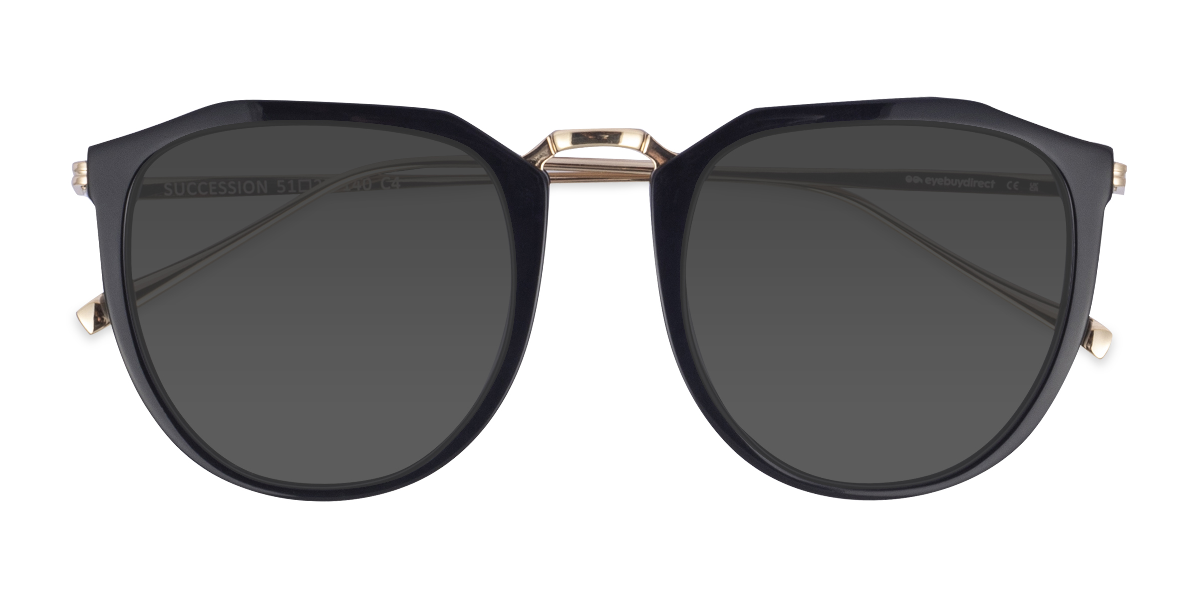 Noir Succession -  Acétate Lunettes de soleil