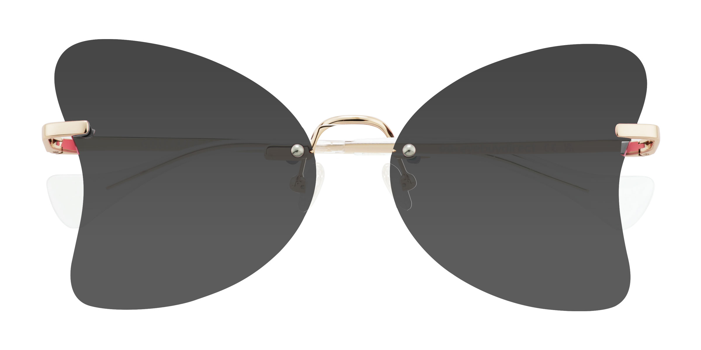 Gold Gossamer -  Metal Sunglasses