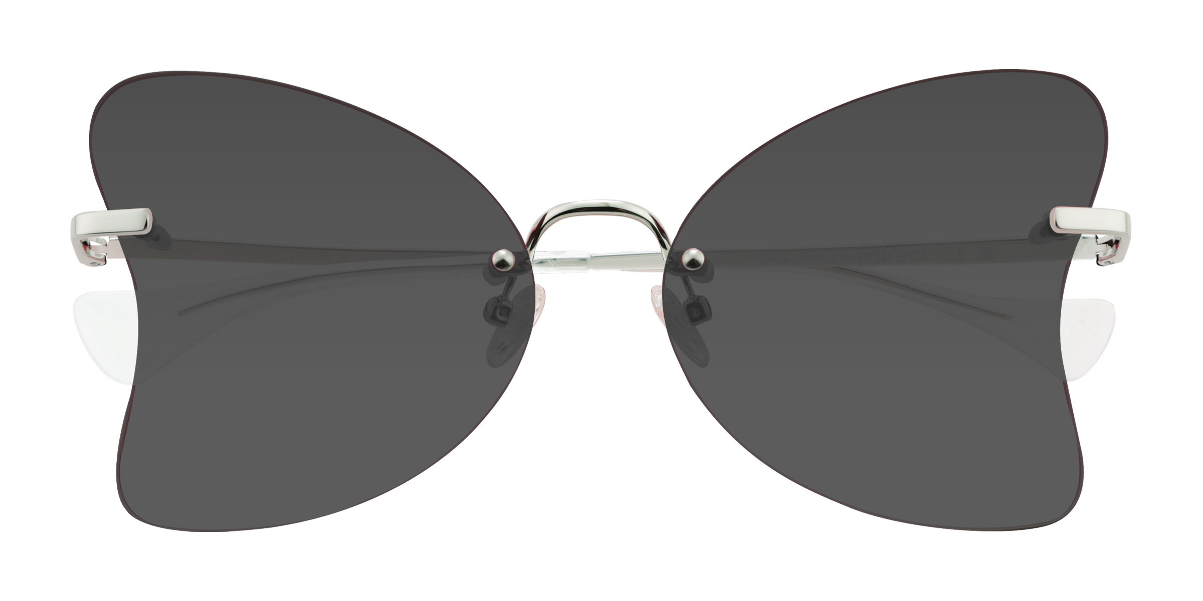 Argenté Gossamer -  Métal Lunettes de soleil