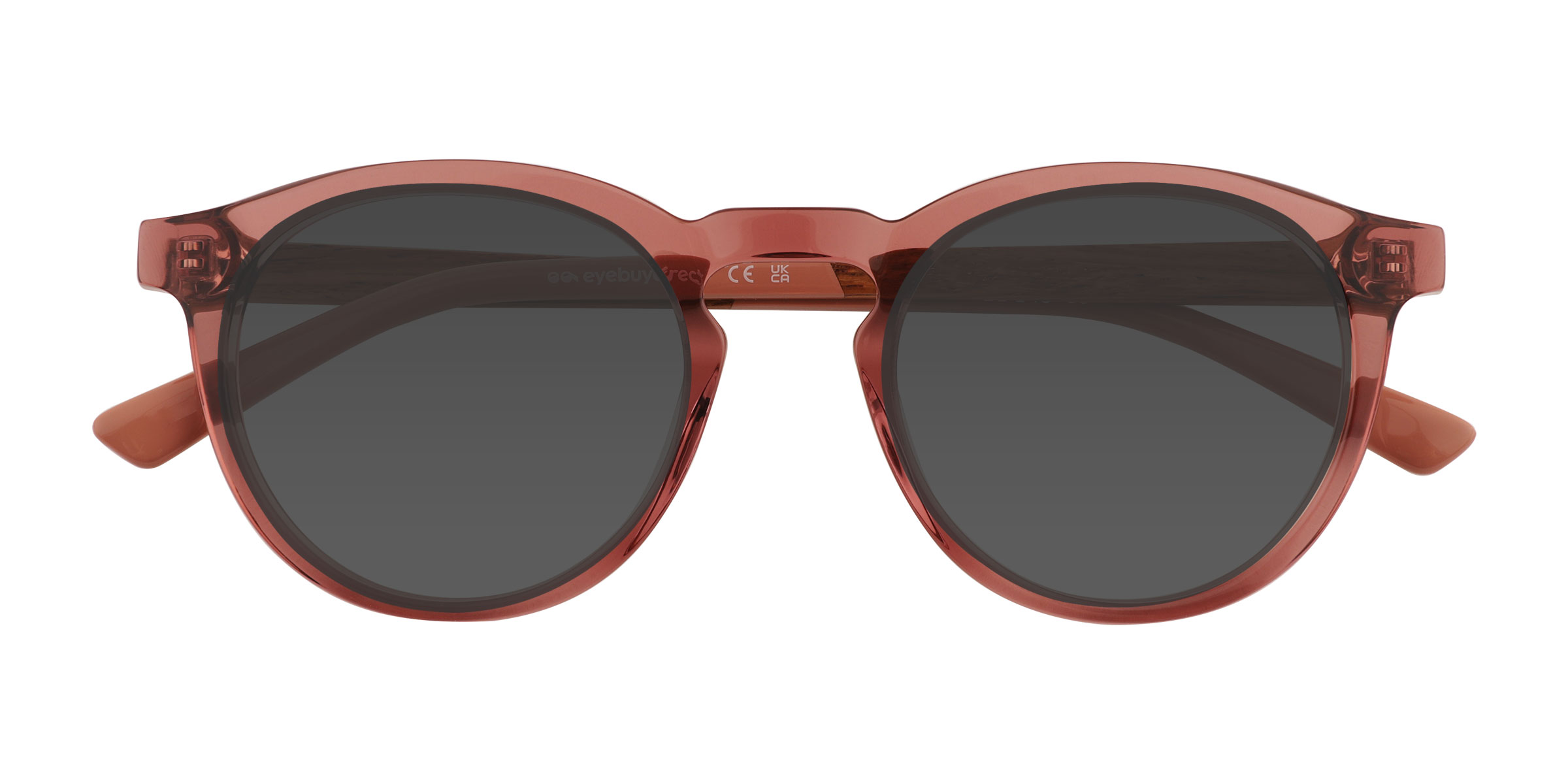 Clear Pink Blackwood -  Acetate Sunglasses