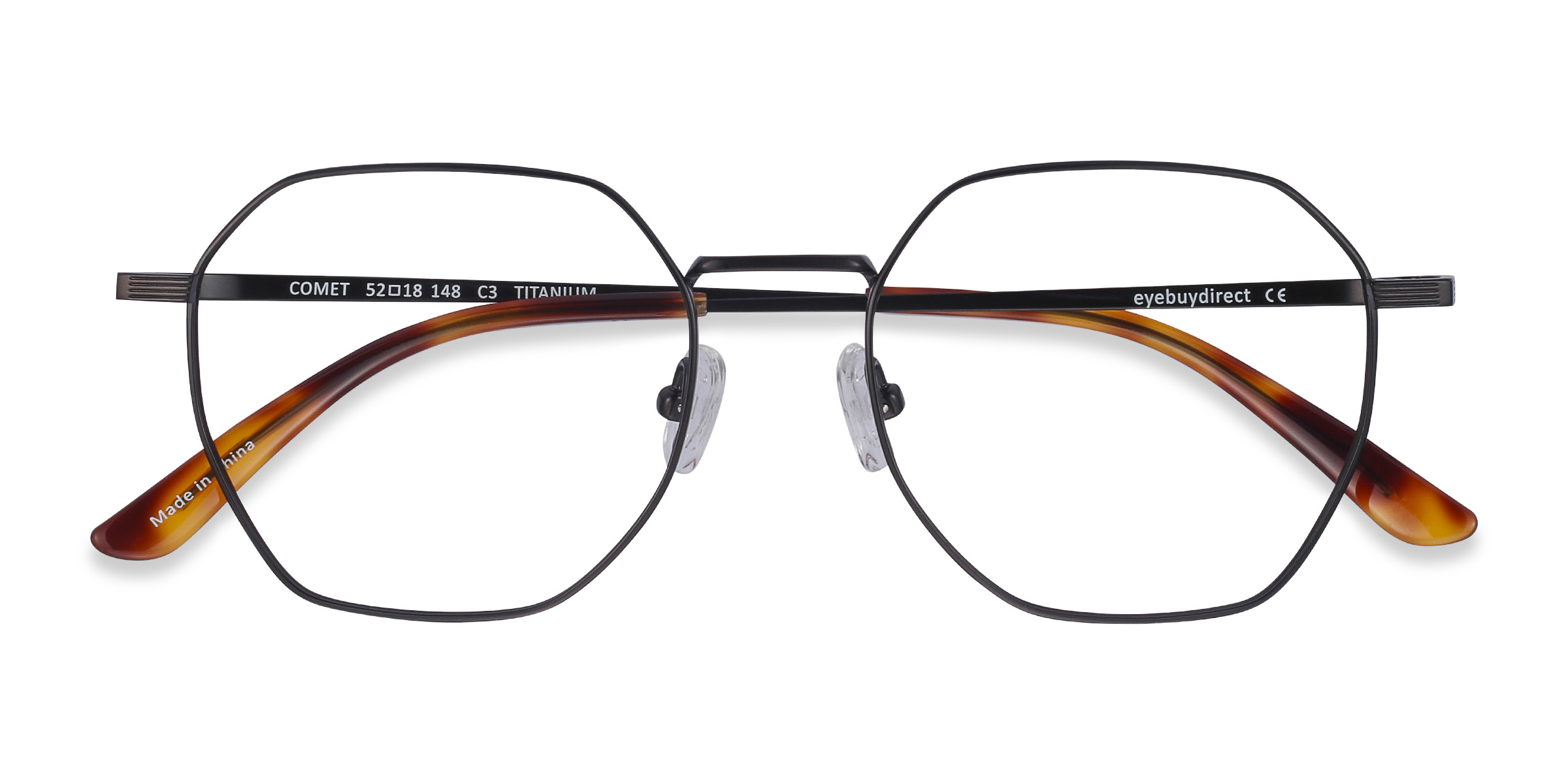 Noir Comet -  Titanium Lunettes de vue