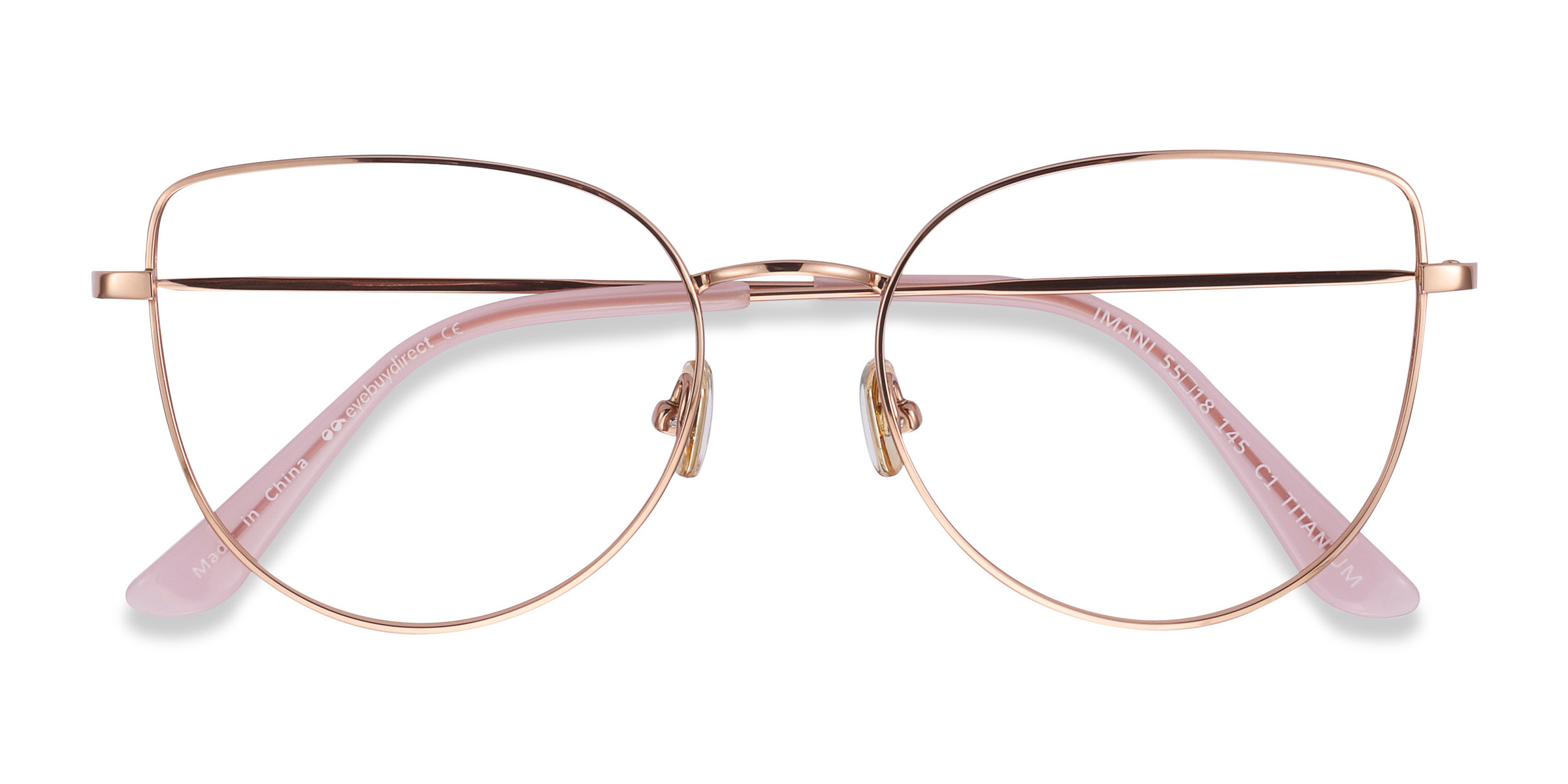 Rose Gold Imani -  Titanium Eyeglasses