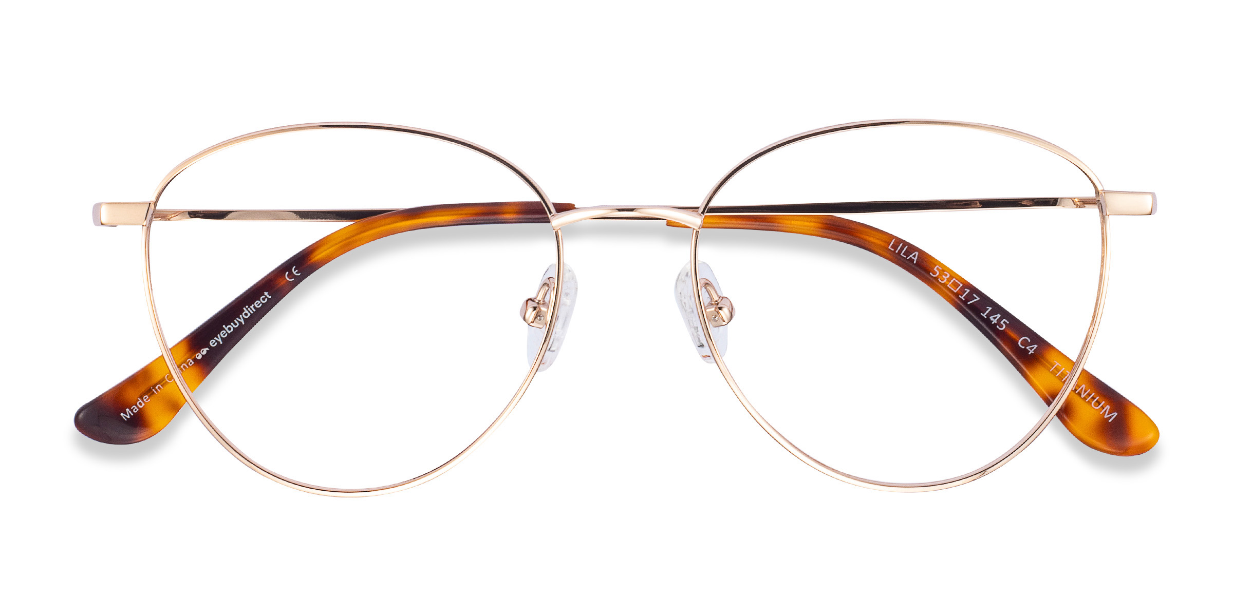 Gold Lila -  Titanium Eyeglasses