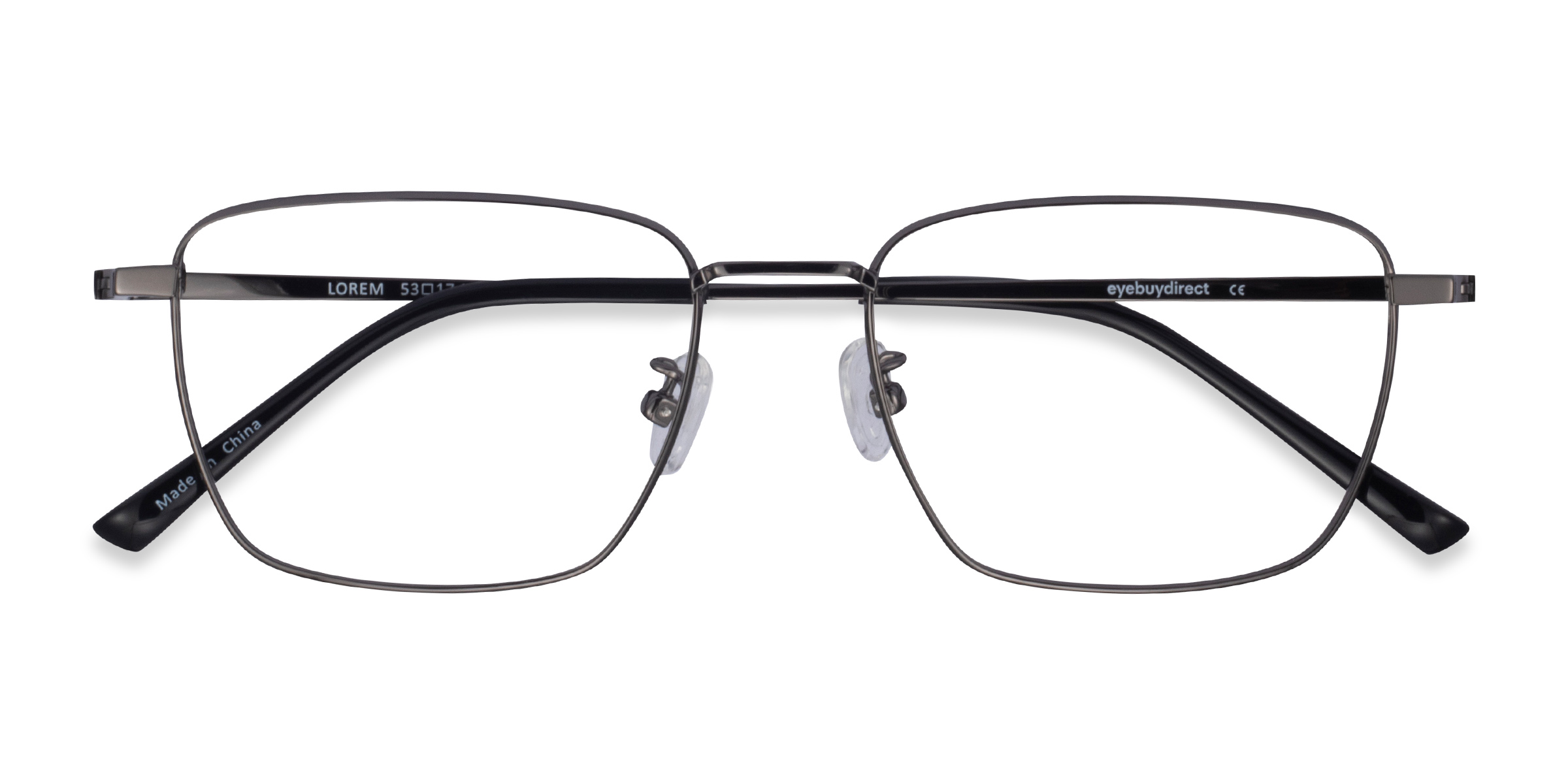 Gunmetal Lorem -  Titanium Eyeglasses