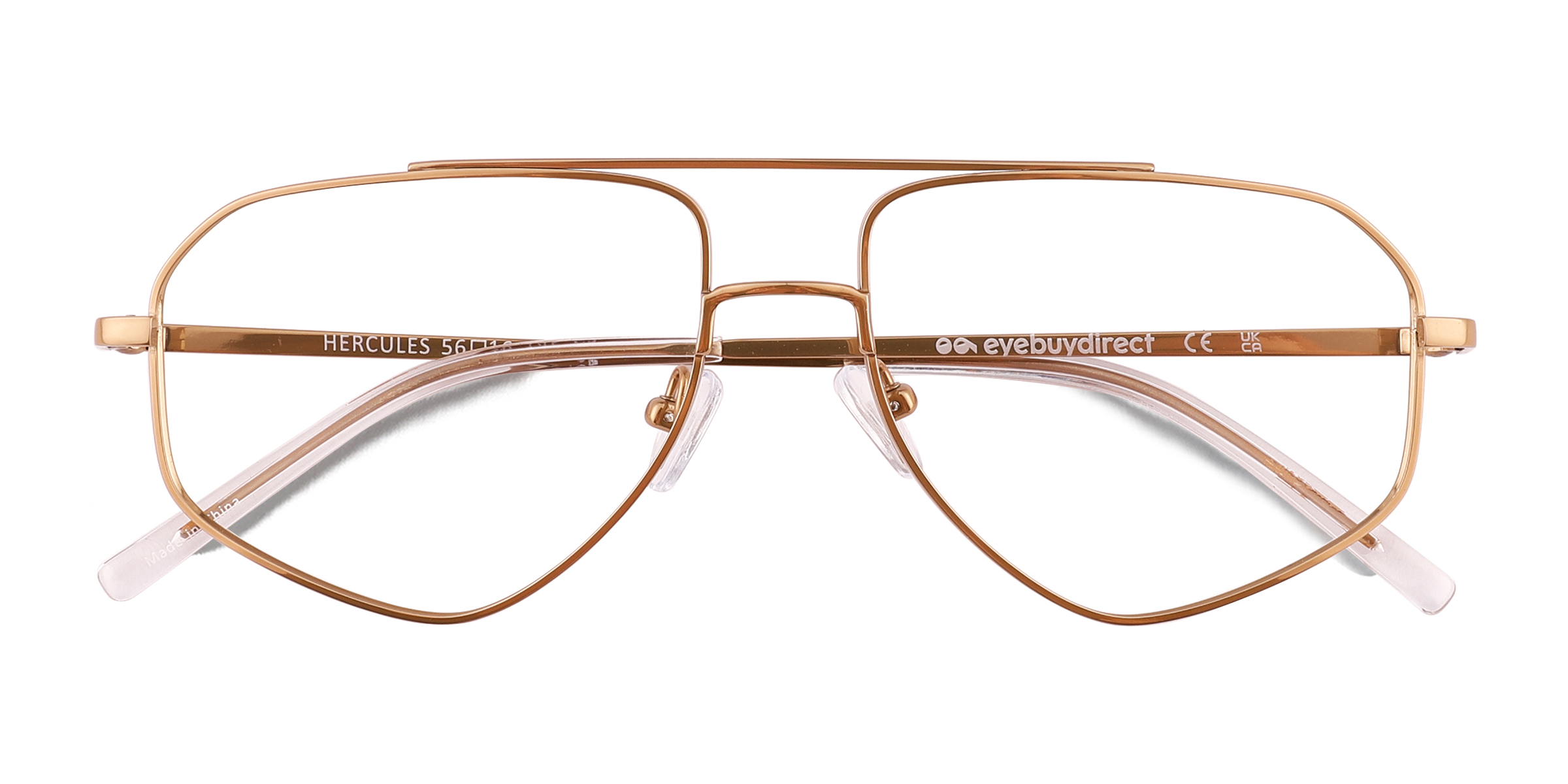 Shiny Gold  Hercules -  Titanium Eyeglasses