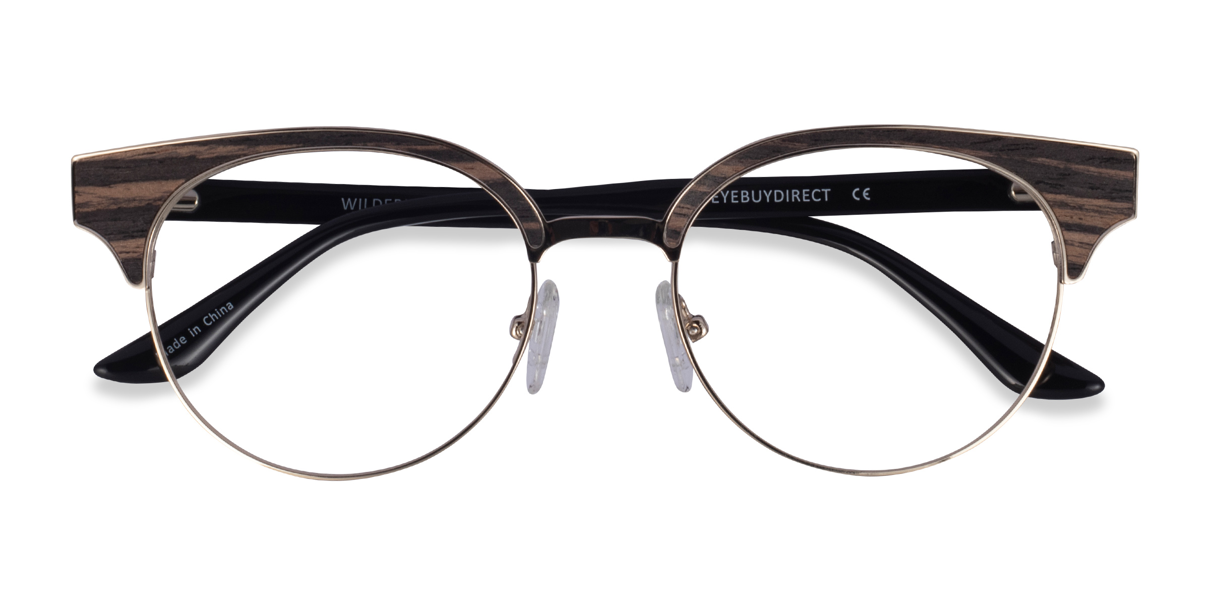 Gold Black Wilderness -  Acetate Eyeglasses