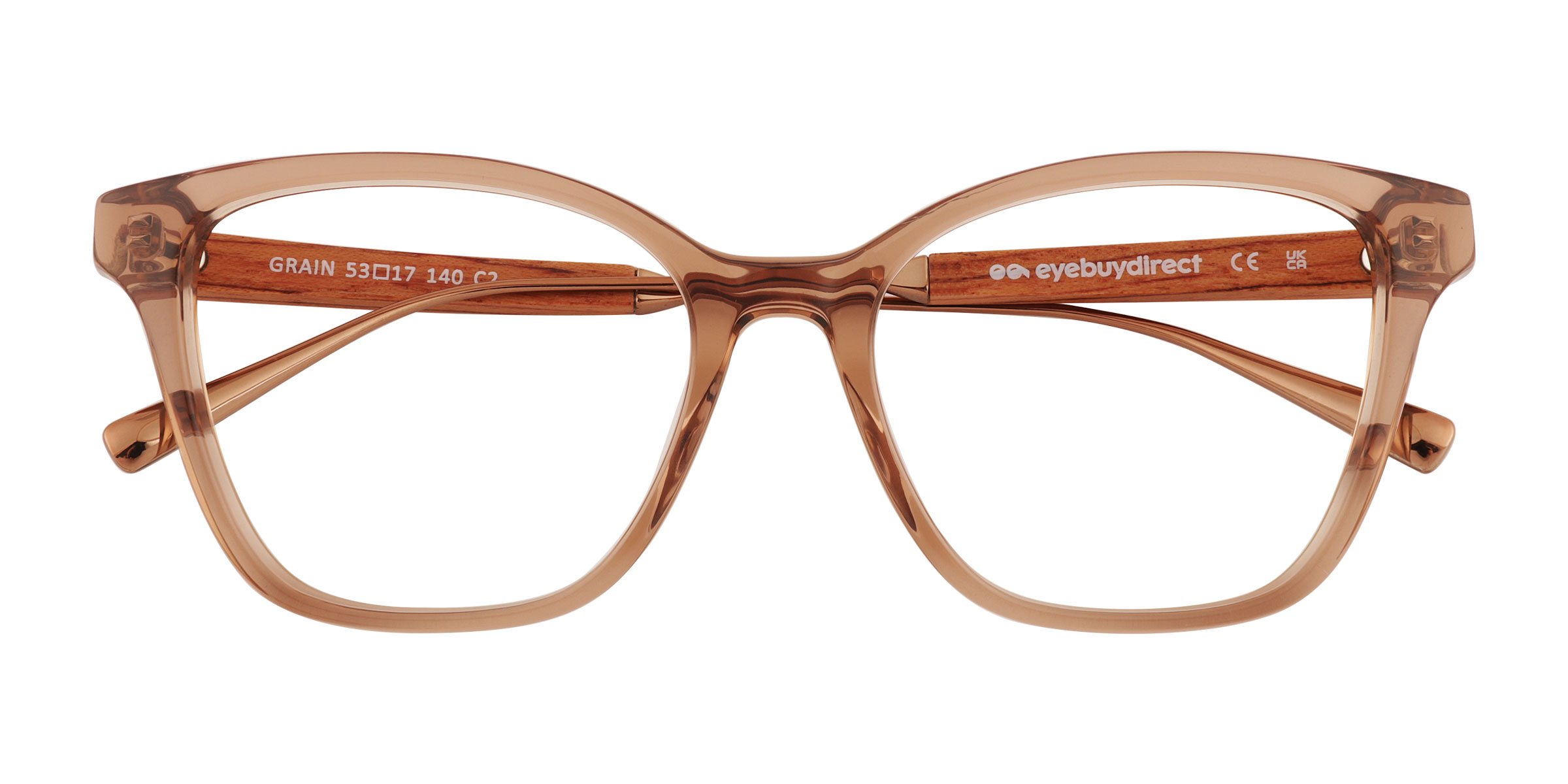 Brown Grain -  Acetate Eyeglasses